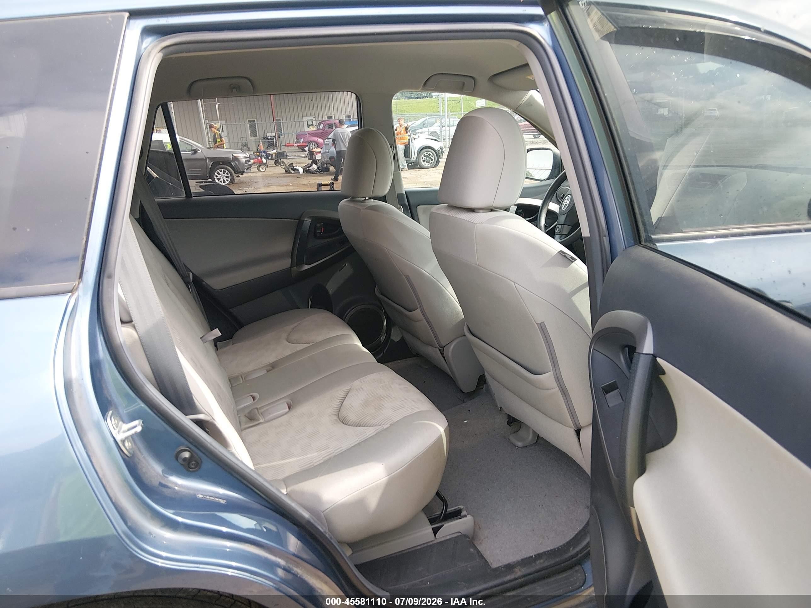 2012 Toyota Rav4 Base V6 Blue vin: 2T3BK4DV5CW088219