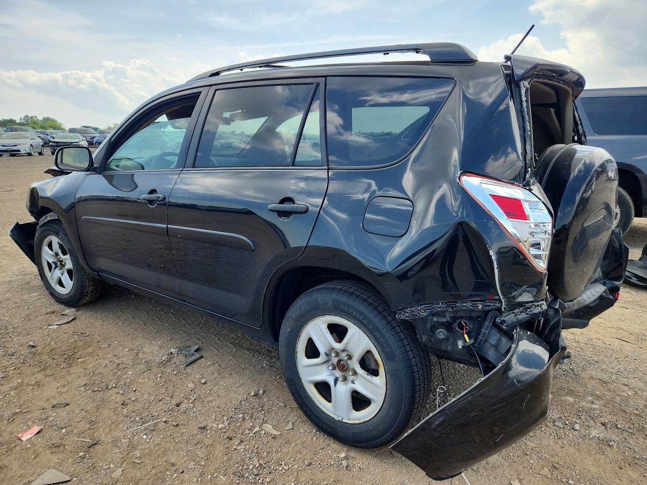 2010 Toyota Rav4 Base Black vin: 2T3BK4DV6AW014031
