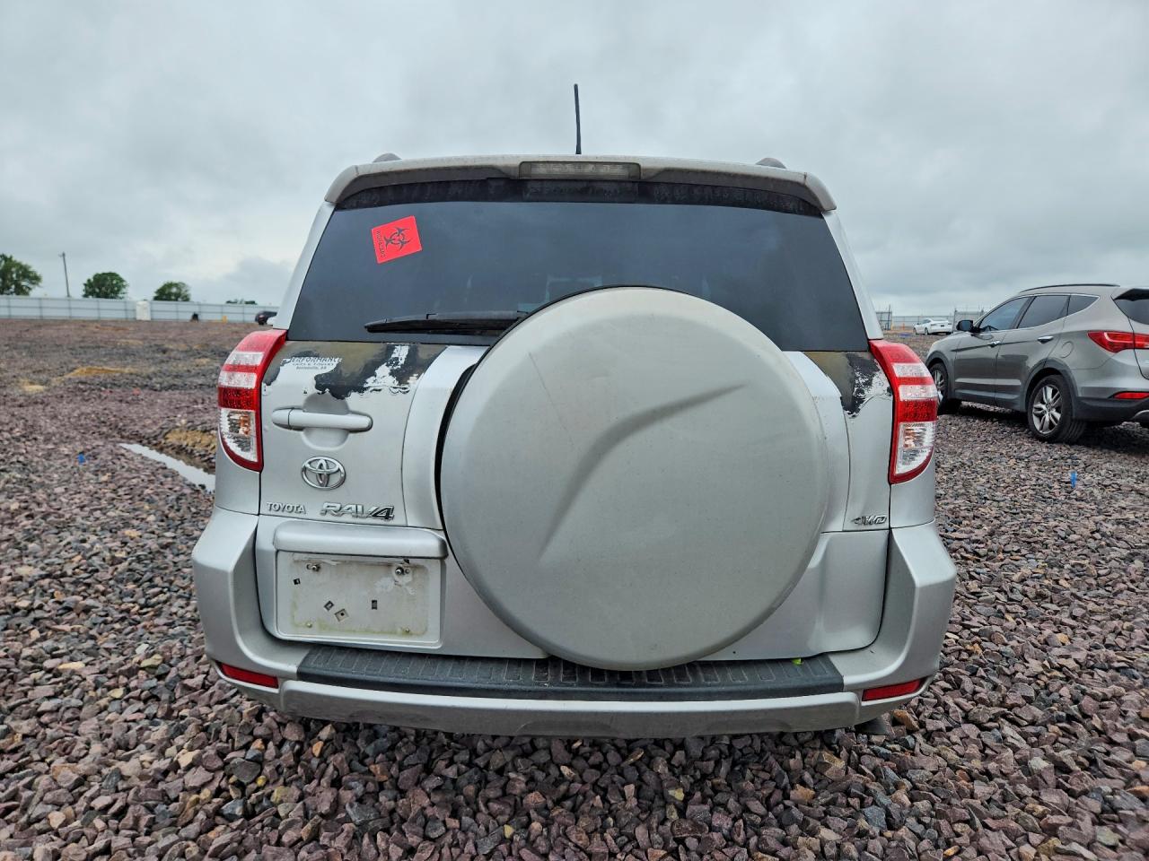 2010 Toyota Rav4 Base Silver vin: 2T3BK4DV7AW020713