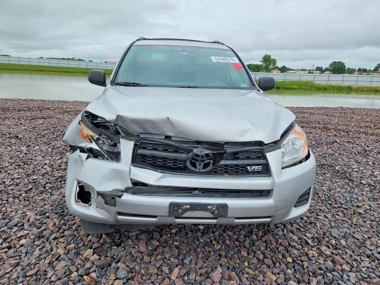 2010 Toyota Rav4 Base Silver vin: 2T3BK4DV7AW020713