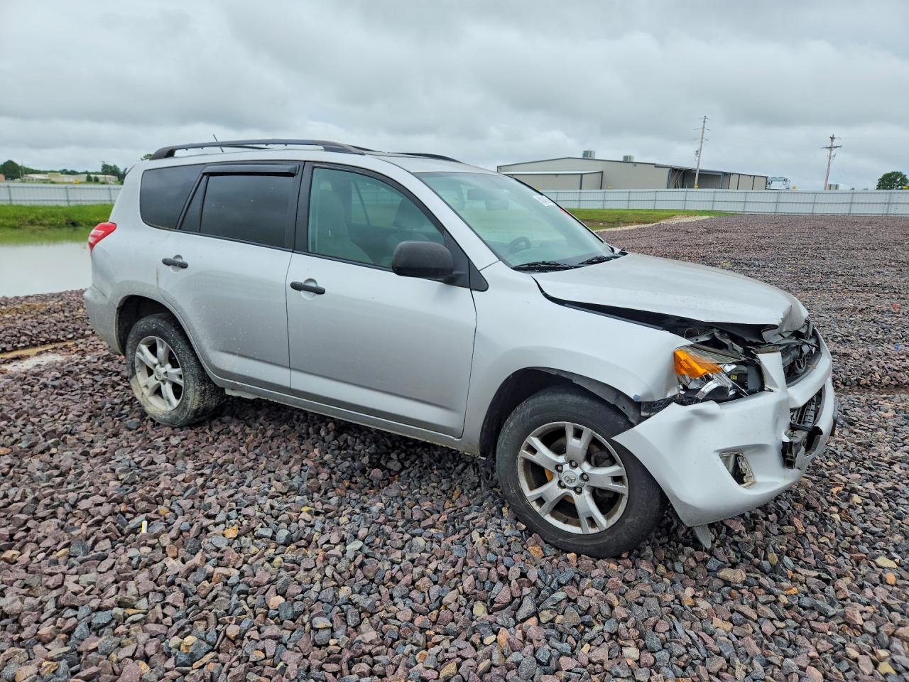 2010 Toyota Rav4 Base Silver vin: 2T3BK4DV7AW020713