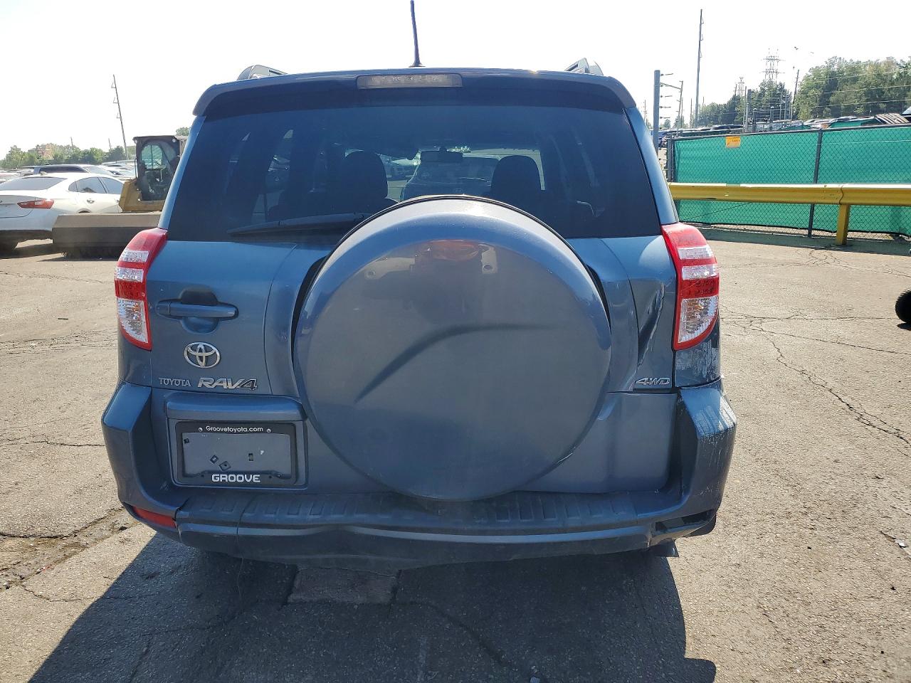 2010 Toyota Rav4 Base Blue vin: 2T3BK4DV7AW021621