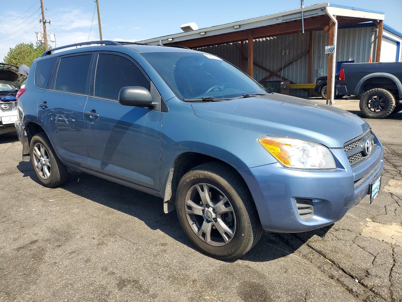 2010 Toyota Rav4 Base Blue vin: 2T3BK4DV7AW021621