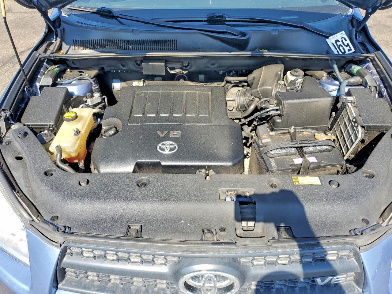 2010 Toyota Rav4 Base Blue vin: 2T3BK4DV7AW021621