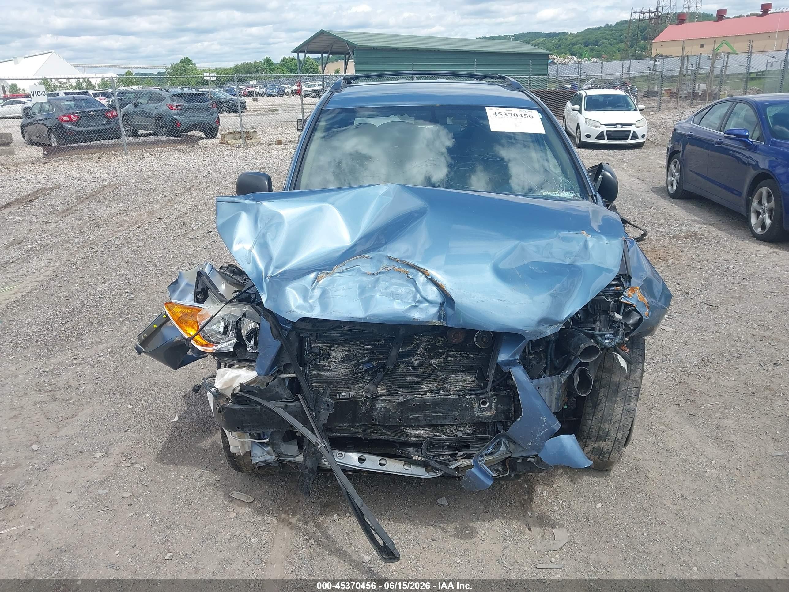 2011 Toyota Rav4 Base V6 Blue vin: 2T3BK4DV7BW044429