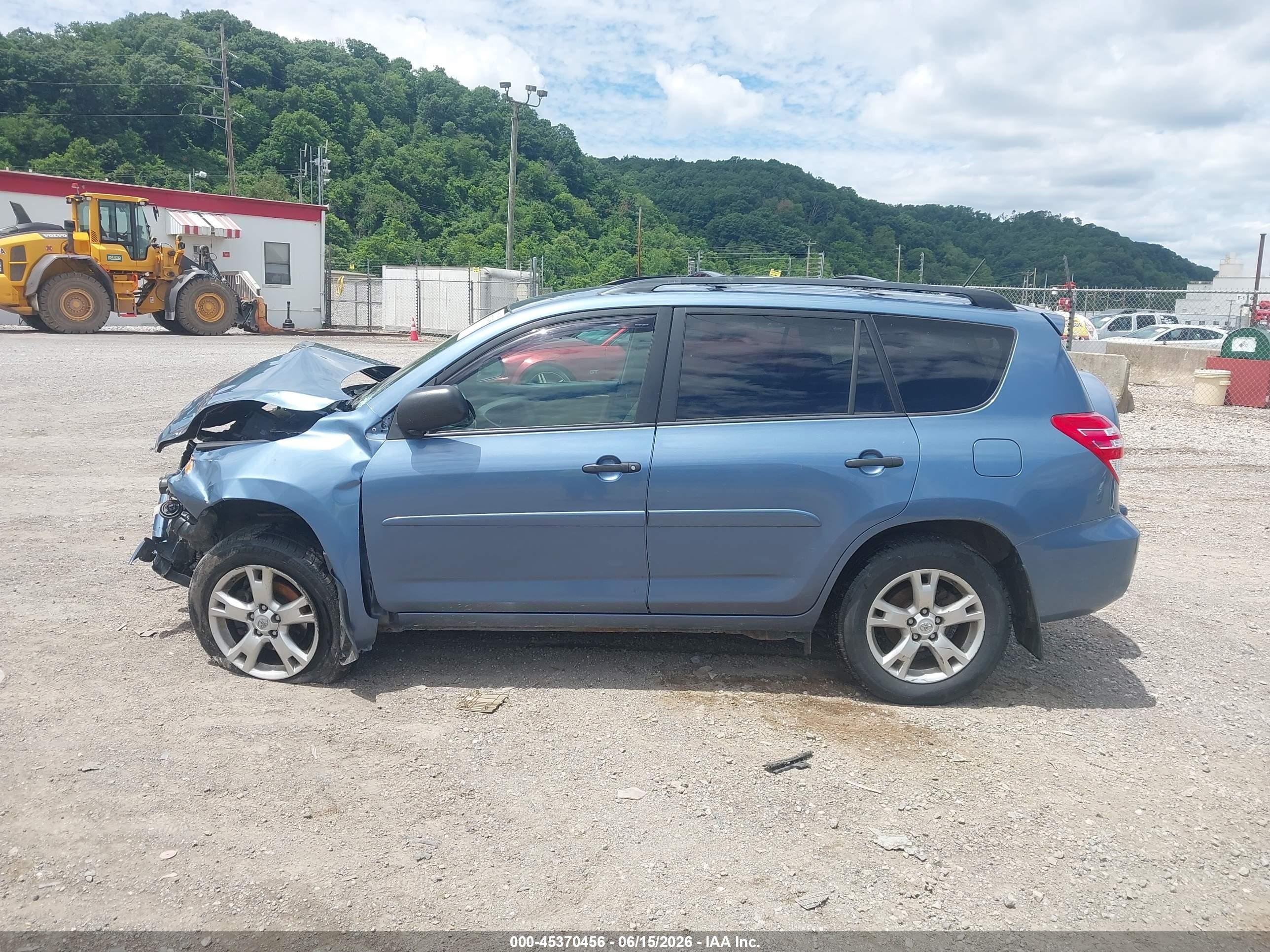 2011 Toyota Rav4 Base V6 Blue vin: 2T3BK4DV7BW044429