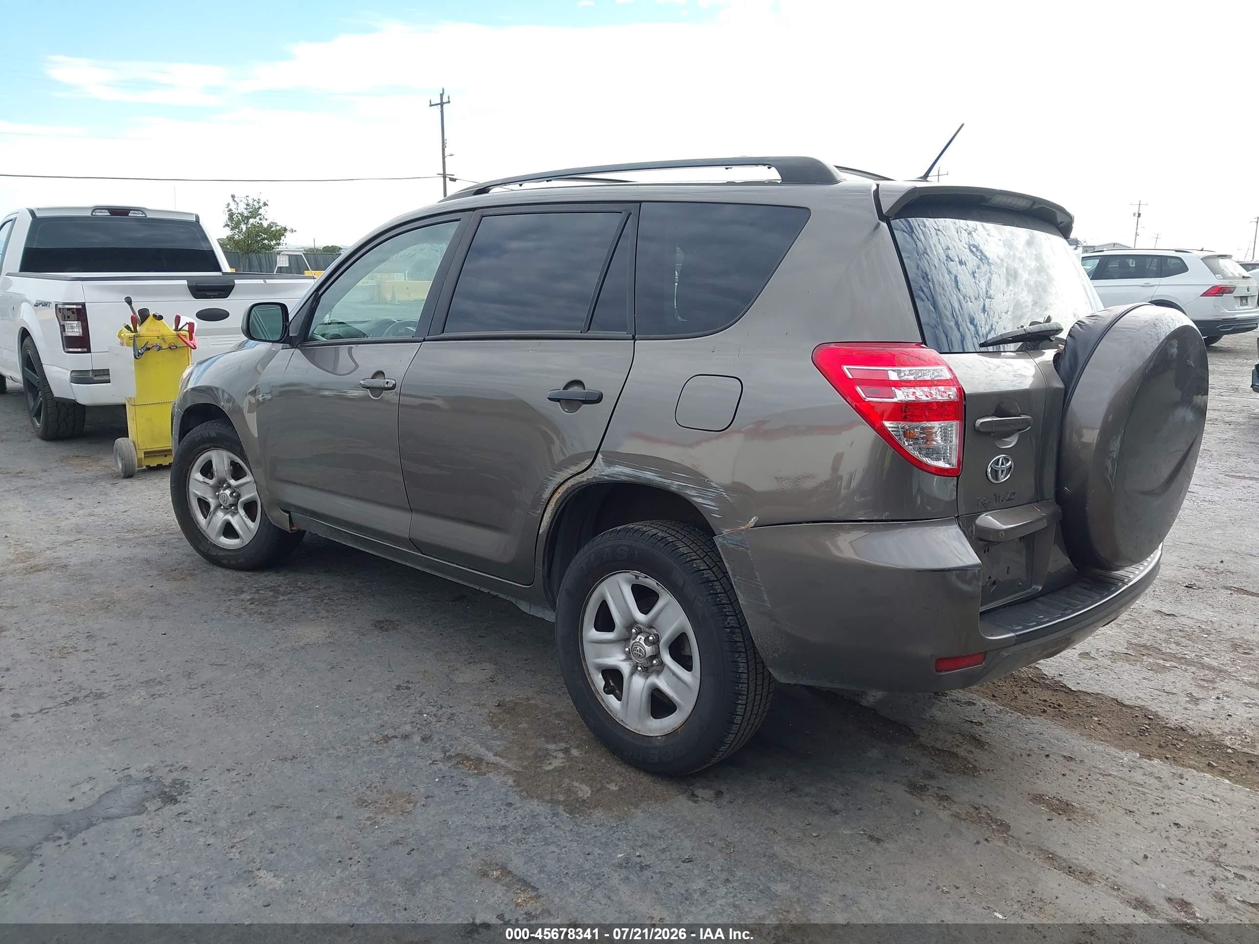 2011 Toyota Rav4 Base V6 Gray vin: 2T3BK4DV7BW061151