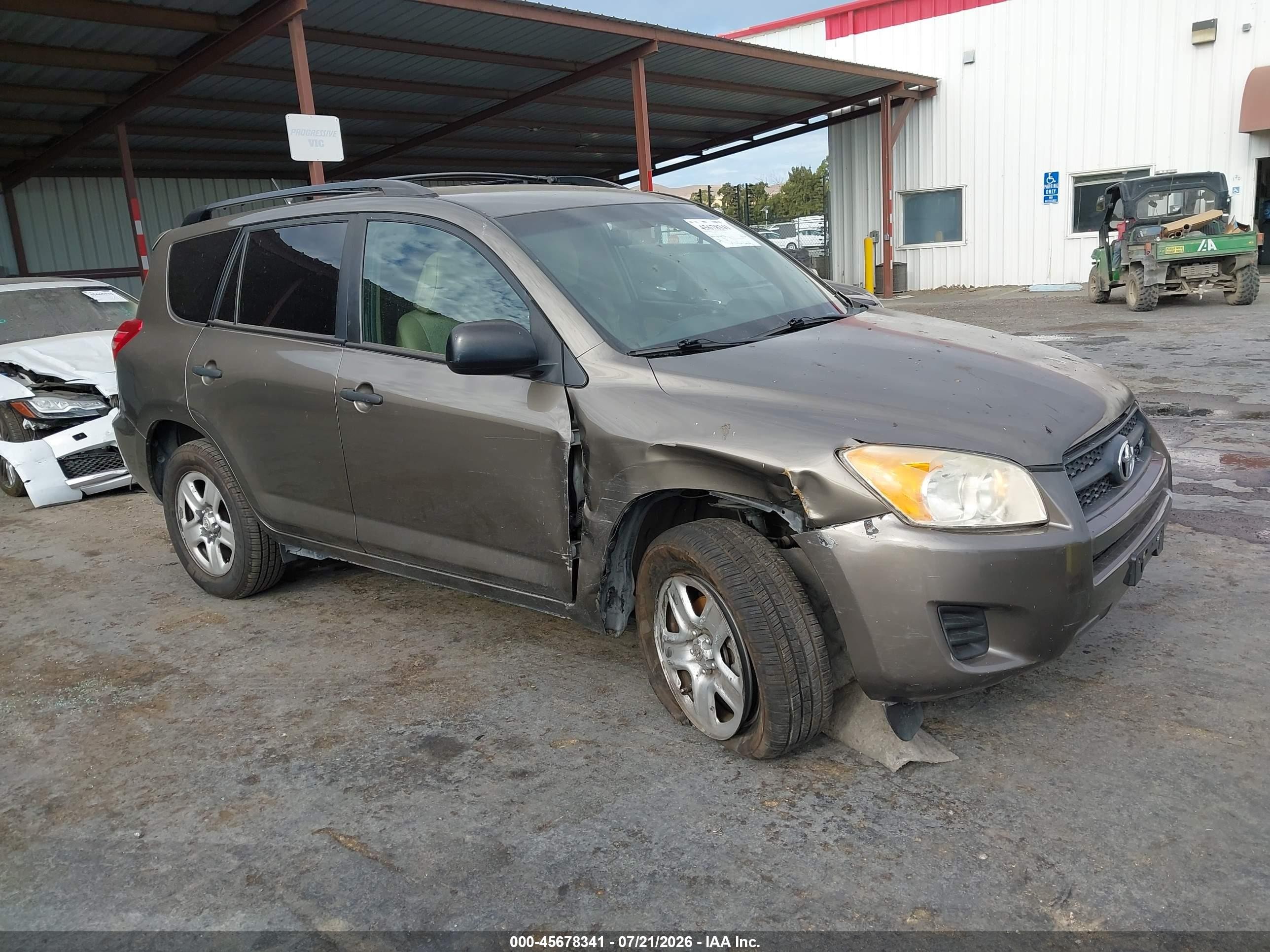 2011 Toyota Rav4 Base V6 Серый vin: 2T3BK4DV7BW061151