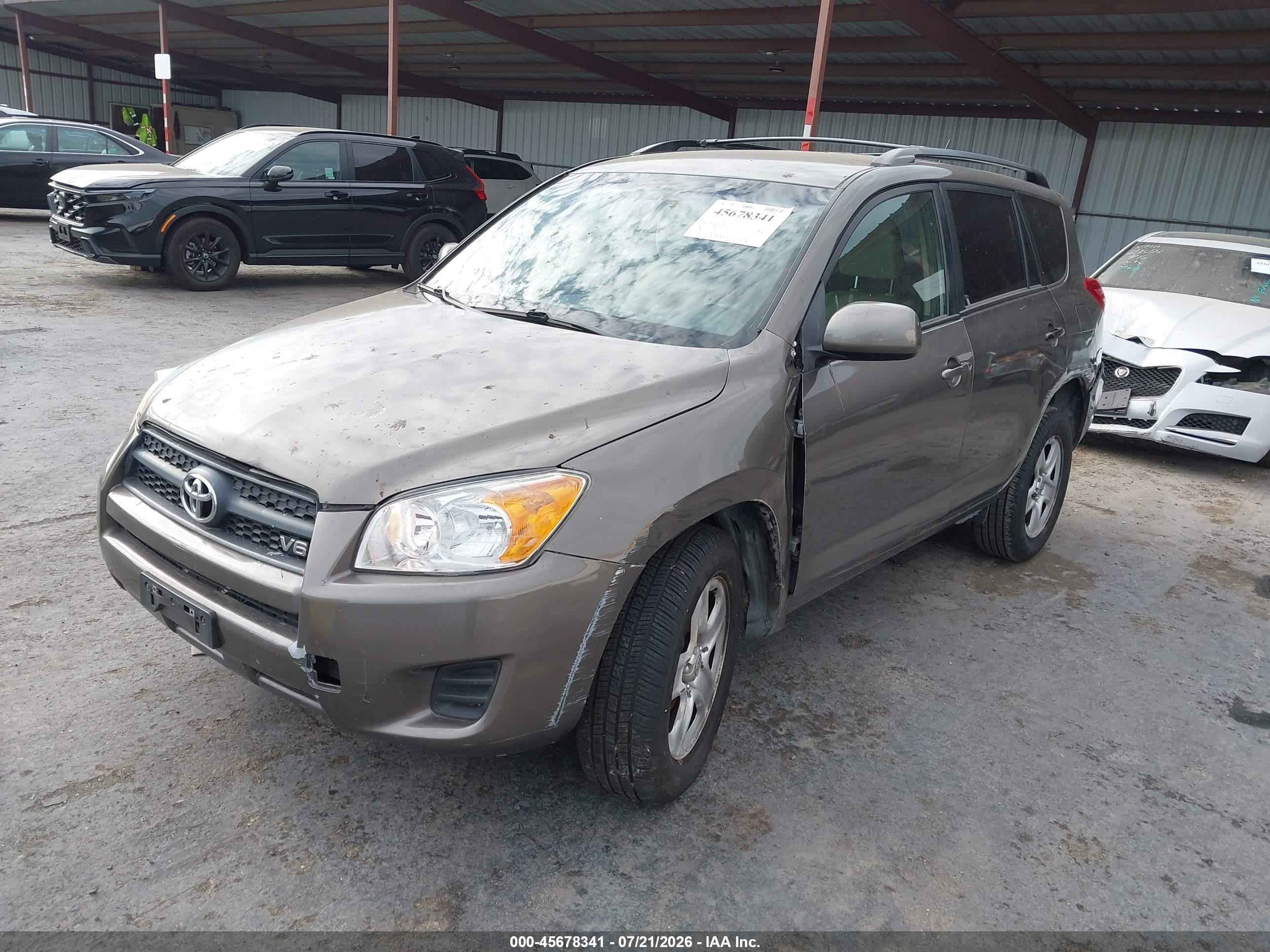 2011 Toyota Rav4 Base V6 Gray vin: 2T3BK4DV7BW061151