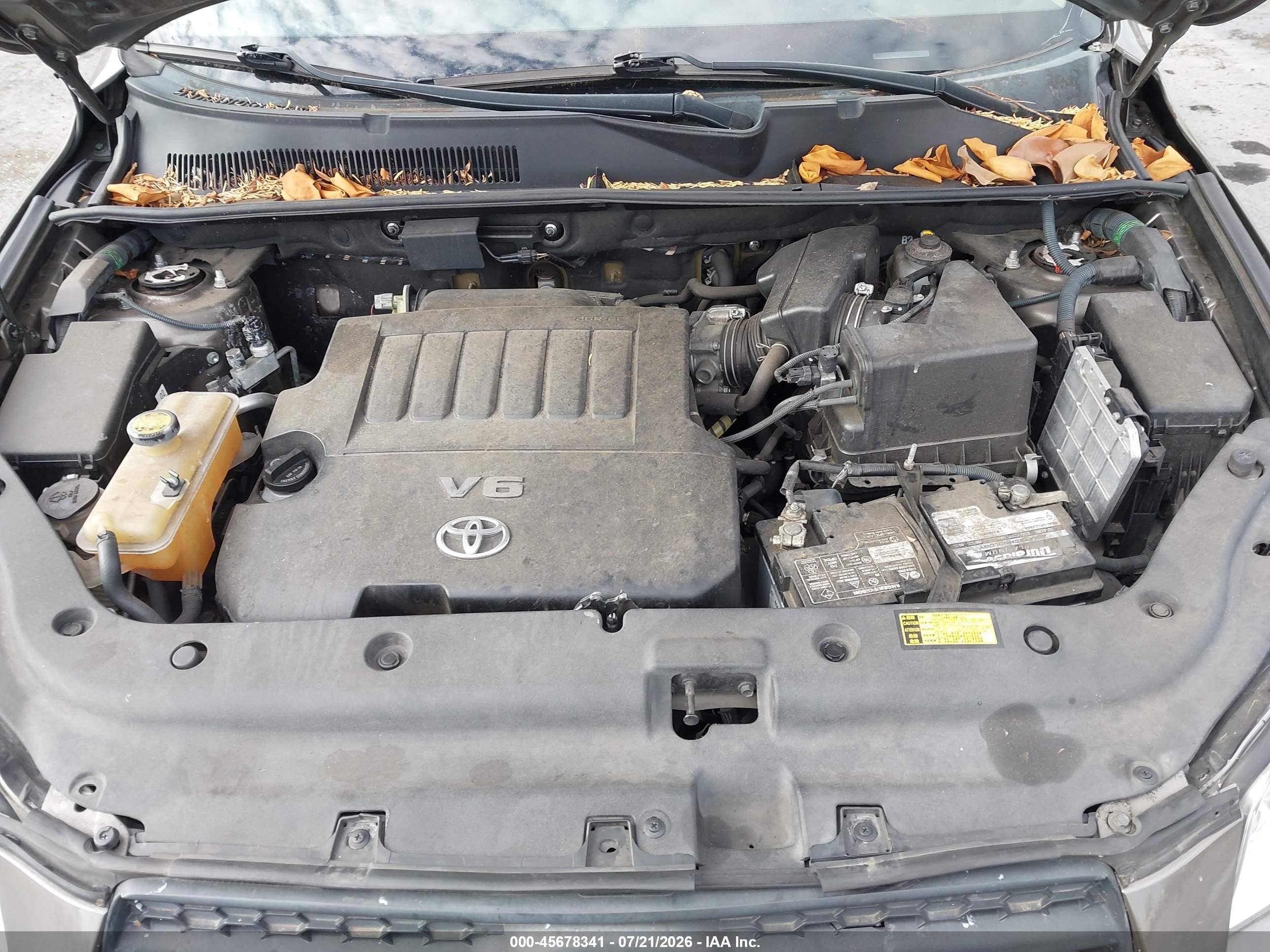 2011 Toyota Rav4 Base V6 Gray vin: 2T3BK4DV7BW061151