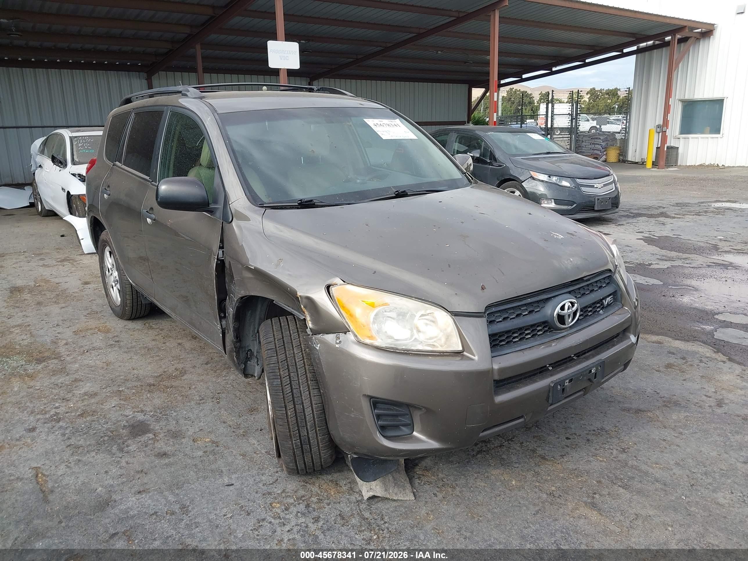 2011 Toyota Rav4 Base V6 Gray vin: 2T3BK4DV7BW061151
