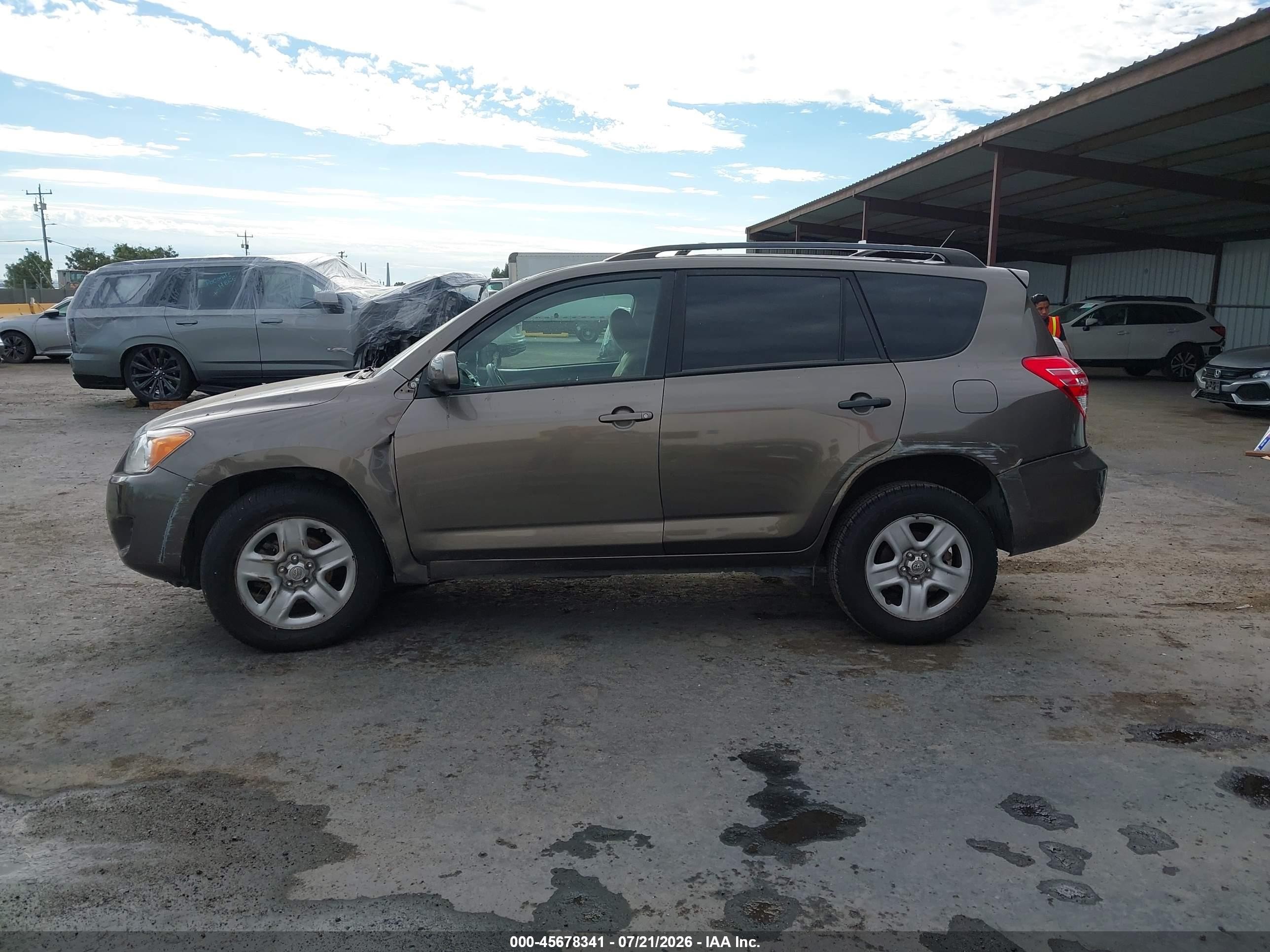 2011 Toyota Rav4 Base V6 Gray vin: 2T3BK4DV7BW061151