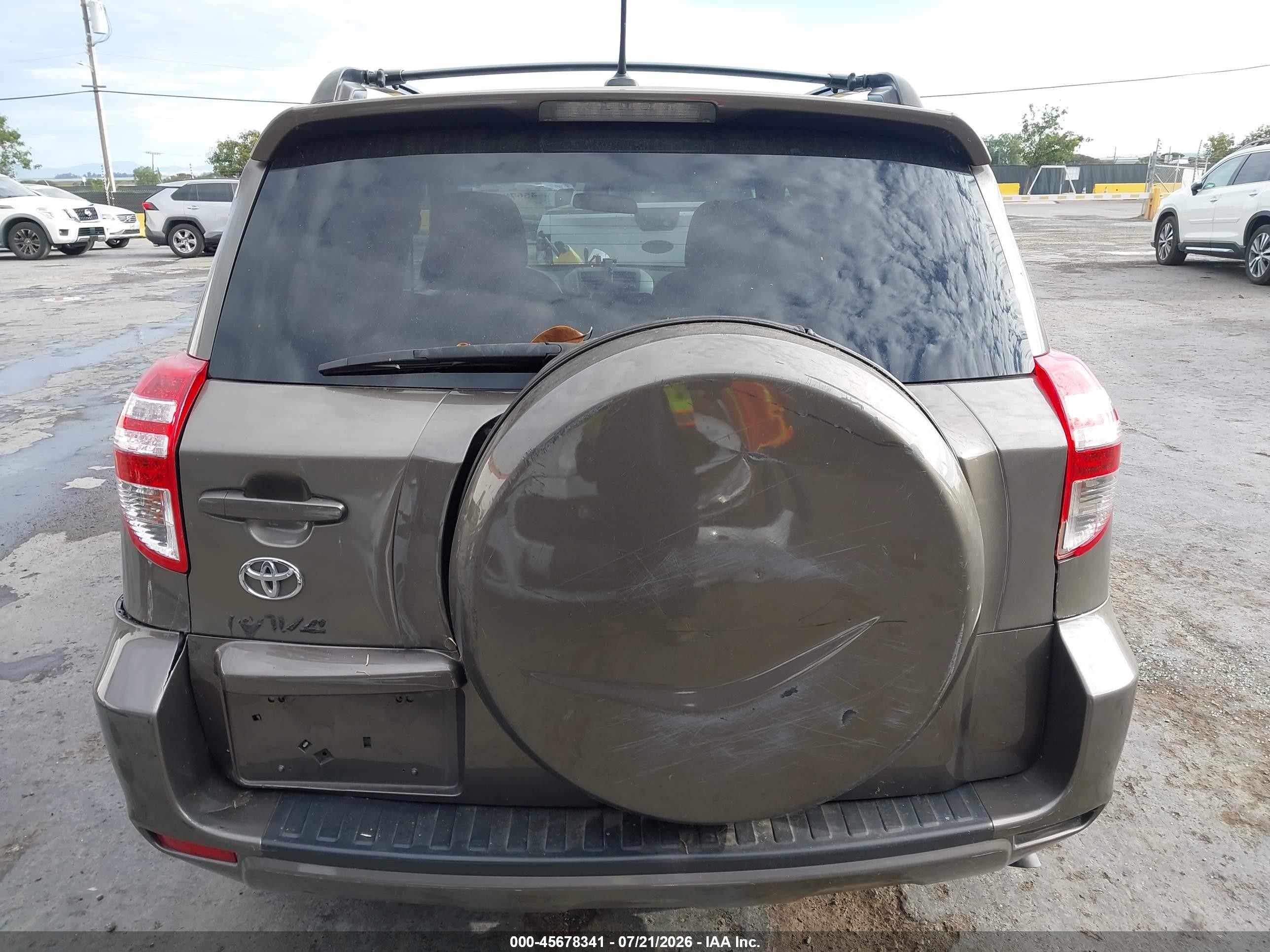 2011 Toyota Rav4 Base V6 Gray vin: 2T3BK4DV7BW061151