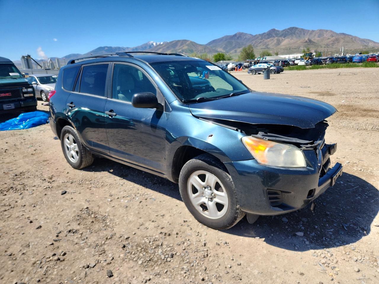 2012 Toyota Rav4 Base Black vin: 2T3BK4DV7CW090991