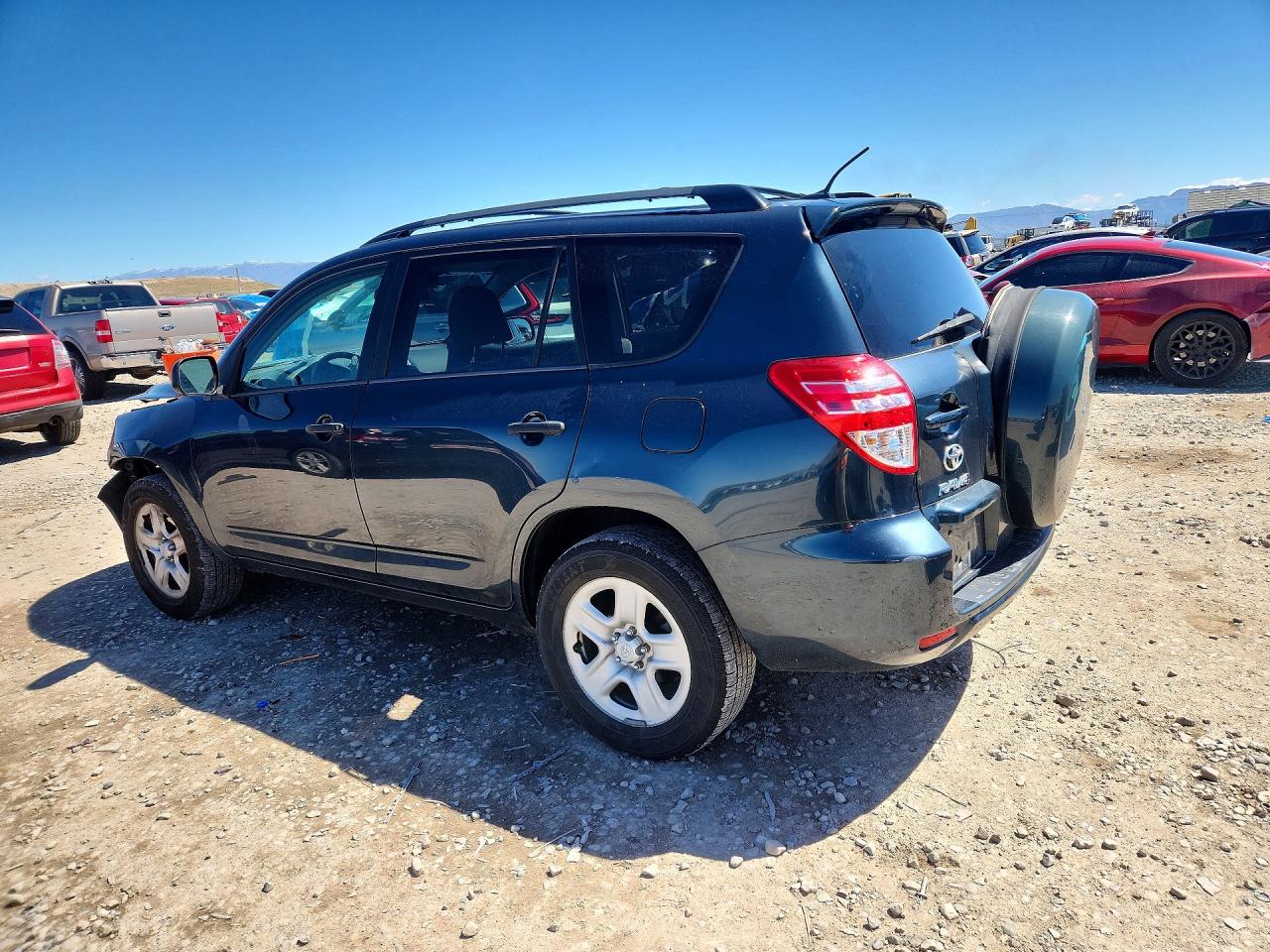 2012 Toyota Rav4 Base Black vin: 2T3BK4DV7CW090991