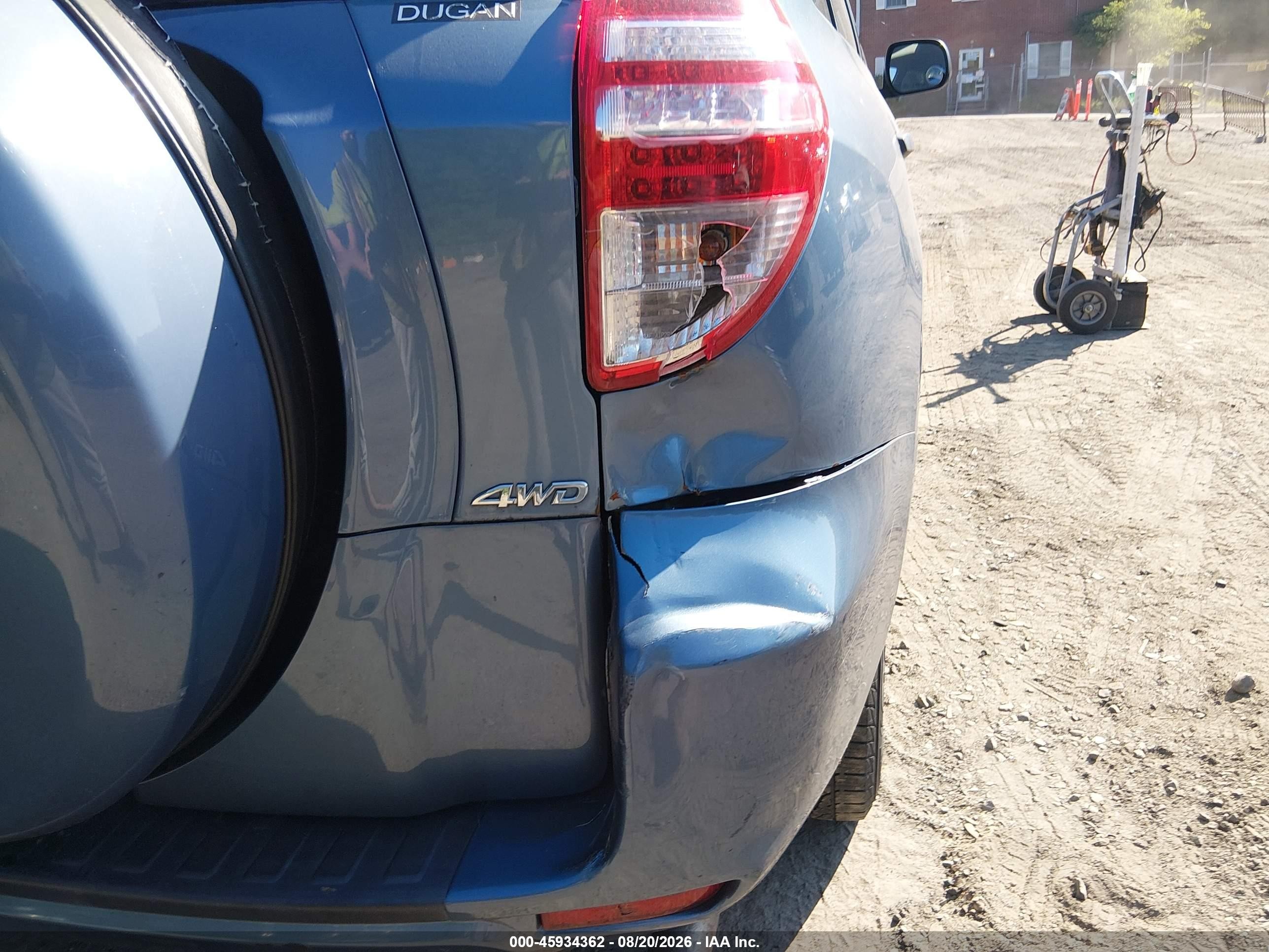 2010 Toyota Rav4 Base V6 Синий vin: 2T3BK4DV8AW017898
