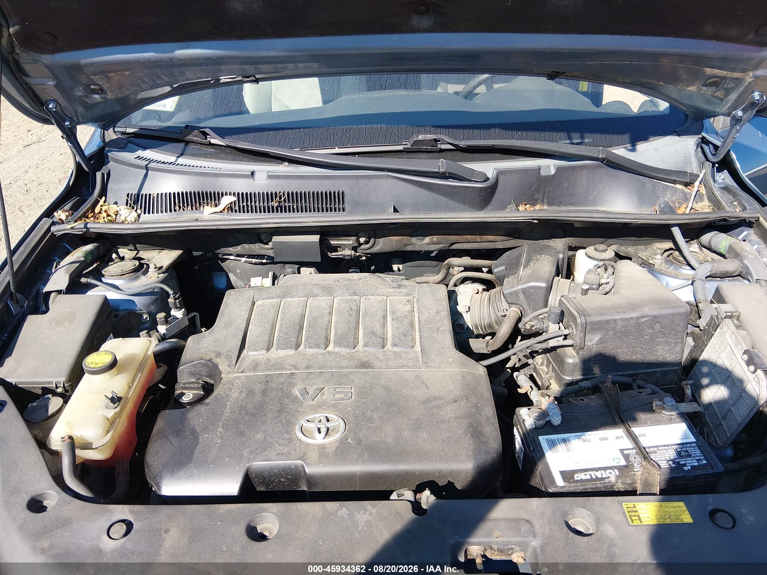 2010 Toyota Rav4 Base V6 Синий vin: 2T3BK4DV8AW017898