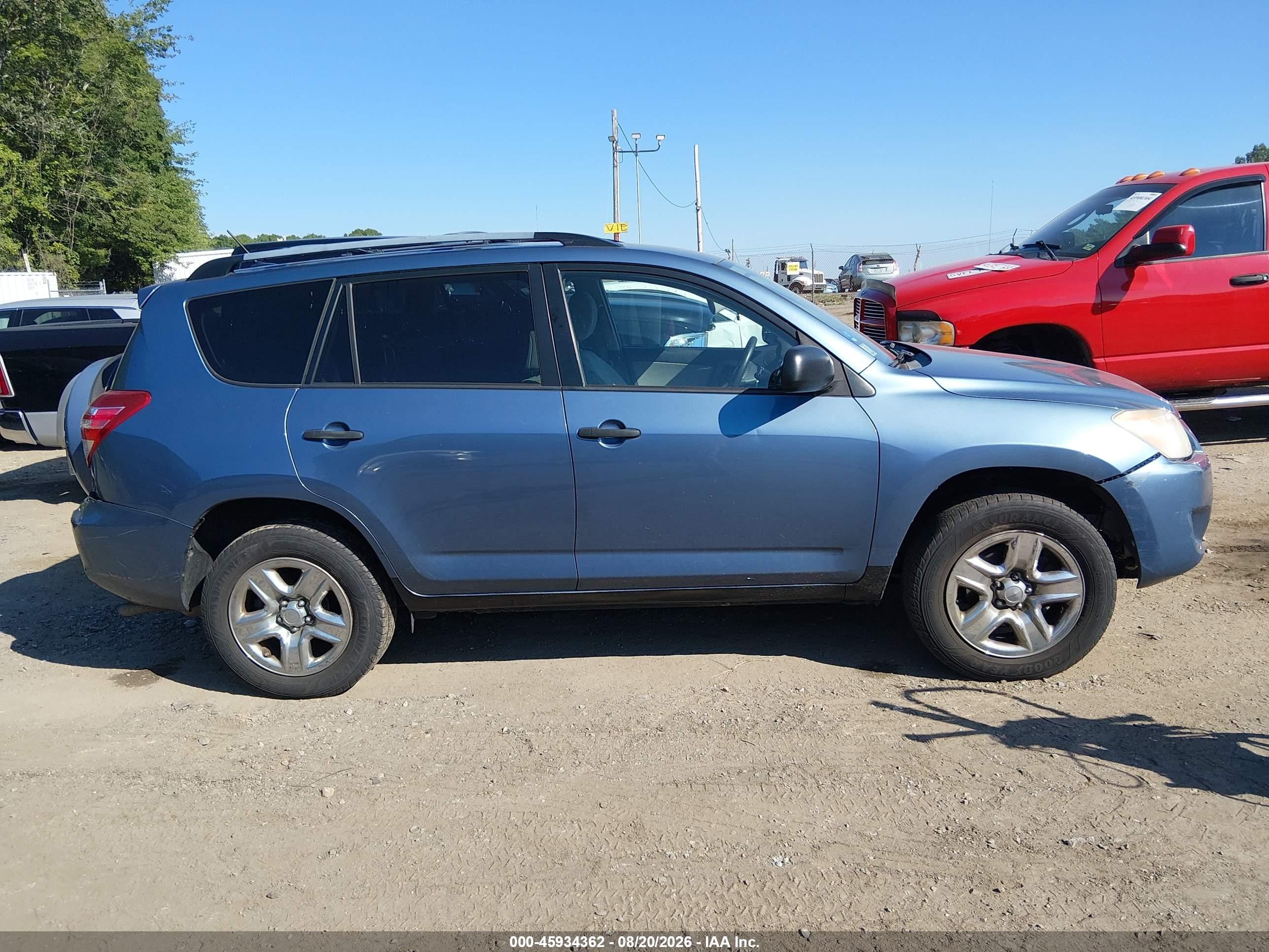 2010 Toyota Rav4 Base V6 Синий vin: 2T3BK4DV8AW017898