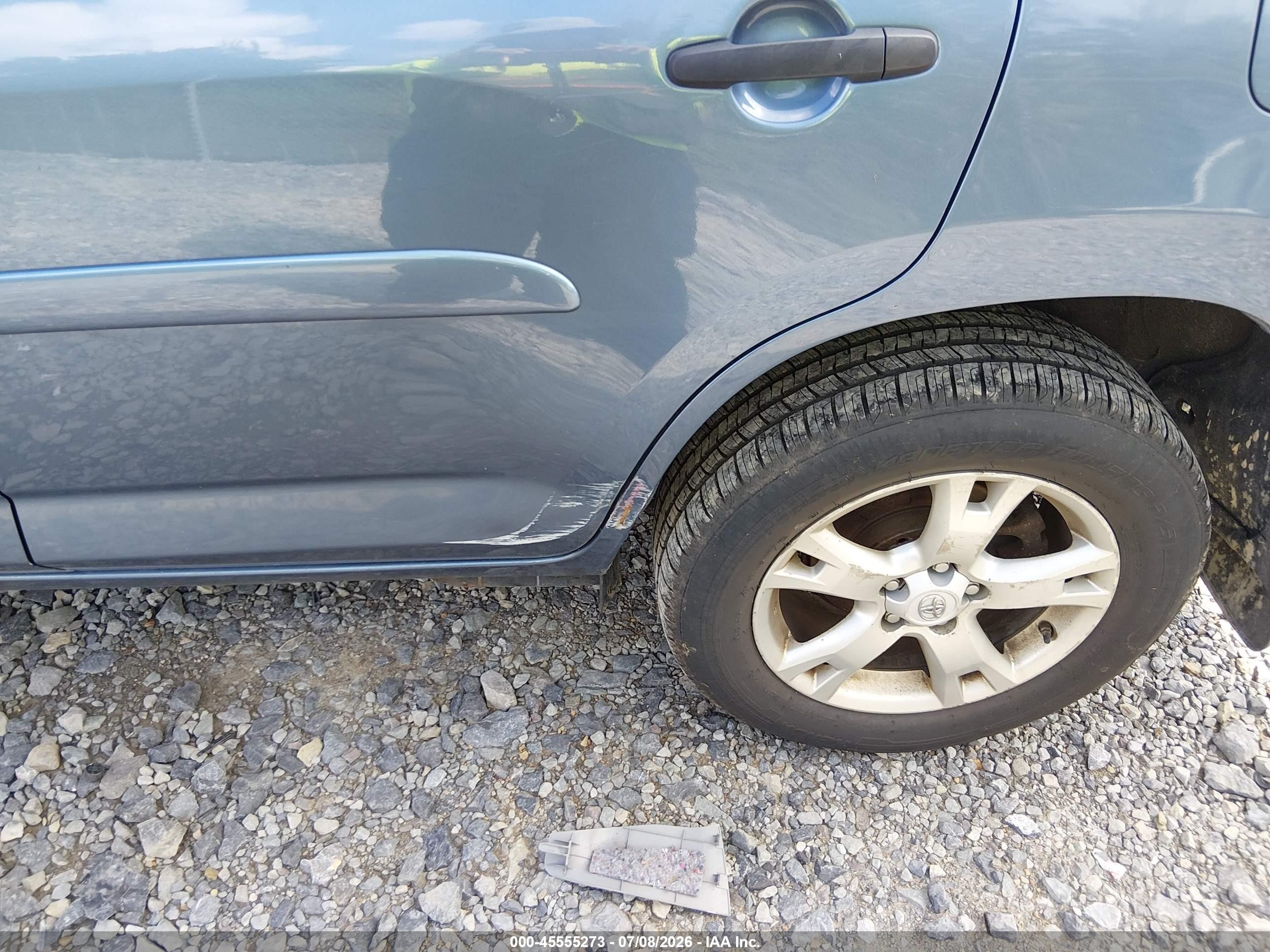 2011 Toyota Rav4 Base V6 Blue vin: 2T3BK4DV8BW057299