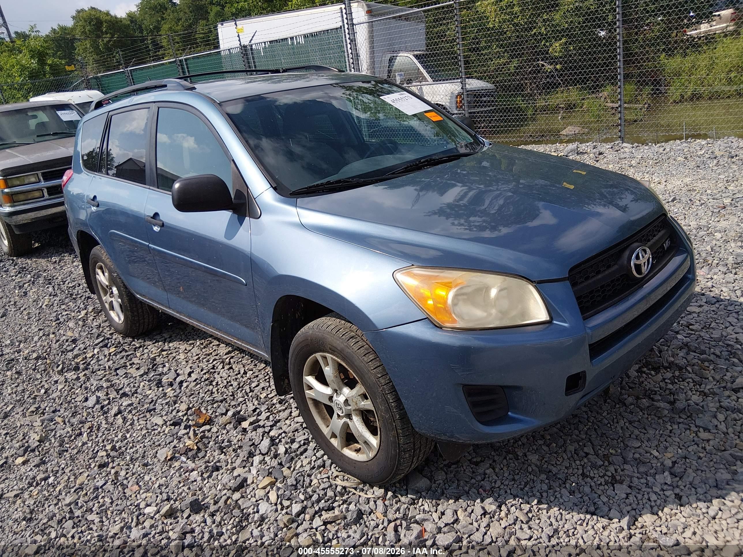 2011 Toyota Rav4 Base V6 Blue vin: 2T3BK4DV8BW057299