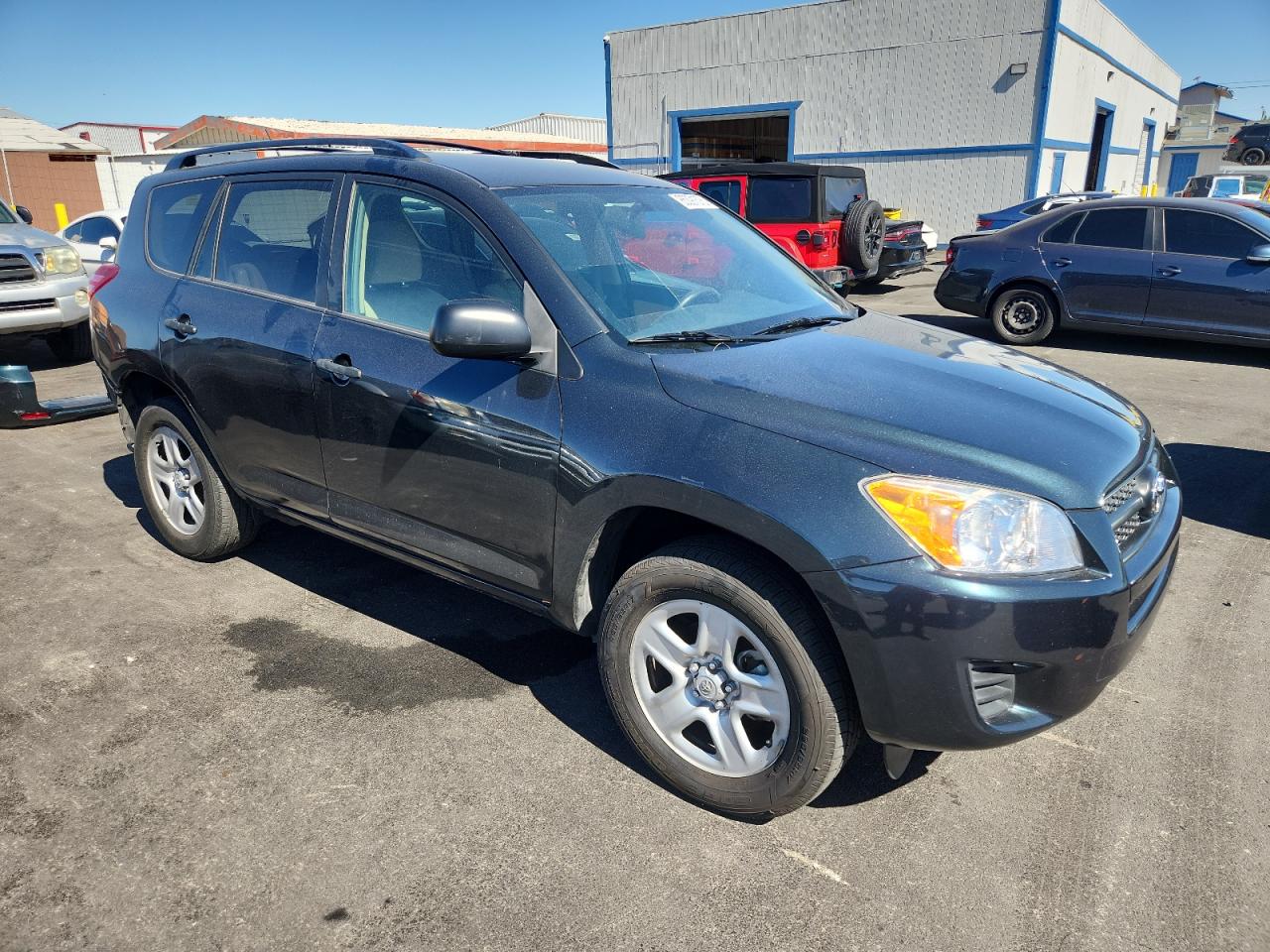 2011 Toyota Rav4 Green vin: 2T3BK4DV8BW059649