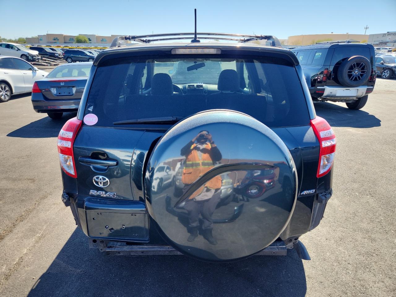 2011 Toyota Rav4 Green vin: 2T3BK4DV8BW059649