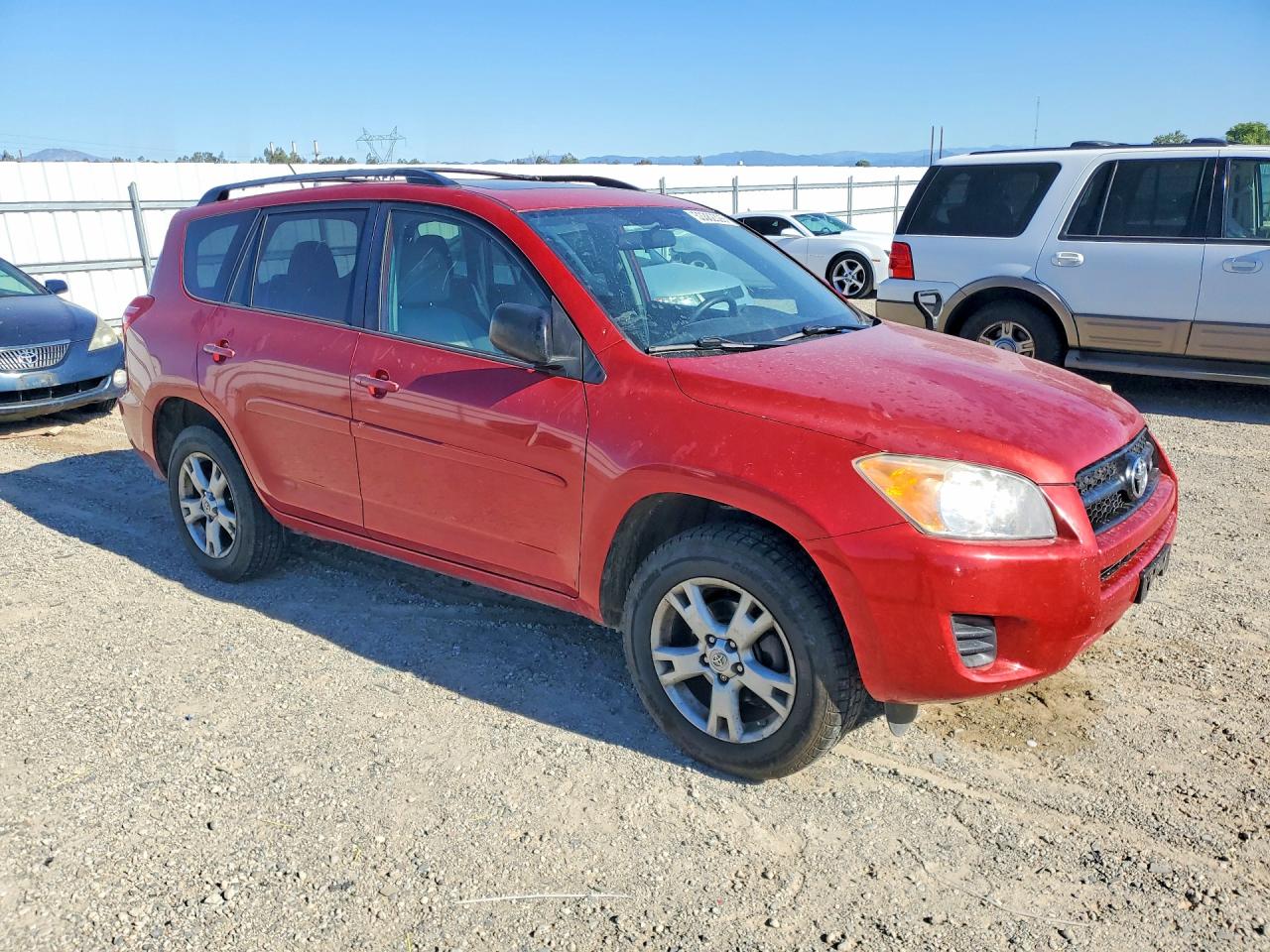 2012 Toyota Rav4 Base Red vin: 2T3BK4DV8CW071057
