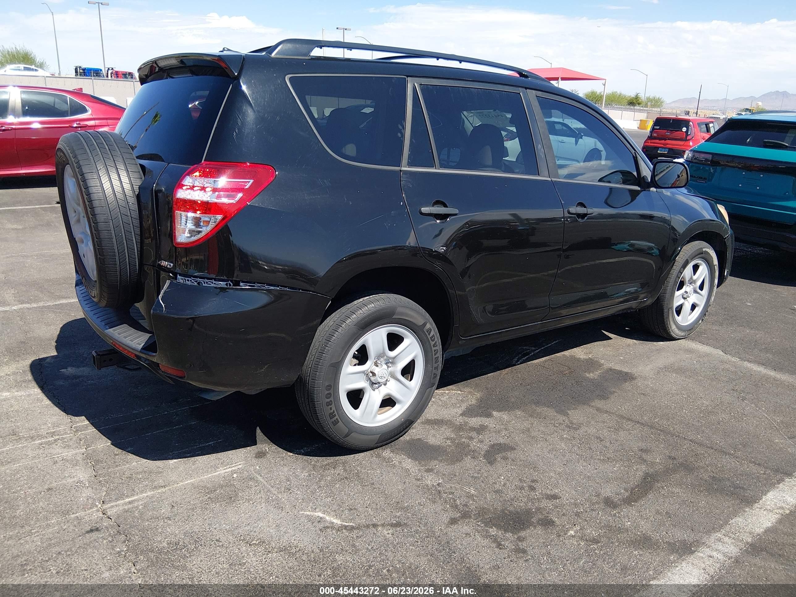 2012 Toyota Rav4 Base V6 Черный vin: 2T3BK4DV8CW084150
