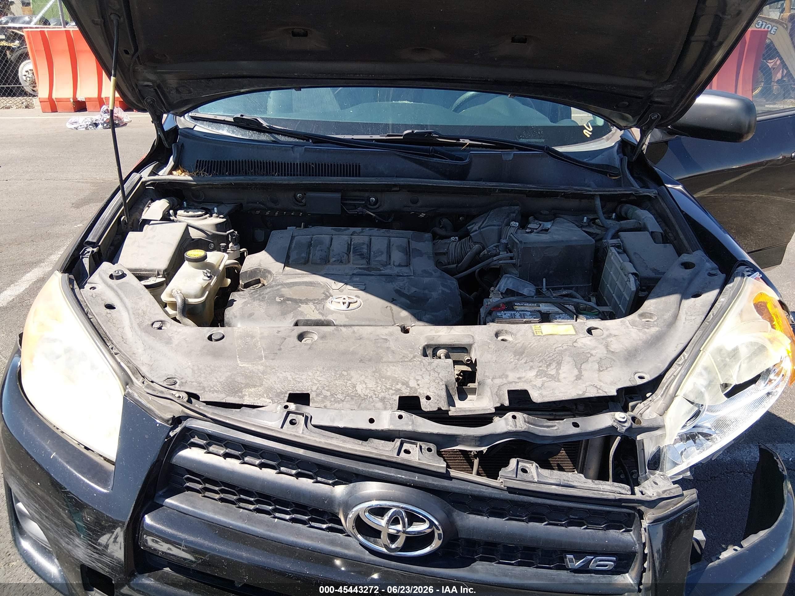 2012 Toyota Rav4 Base V6 Черный vin: 2T3BK4DV8CW084150
