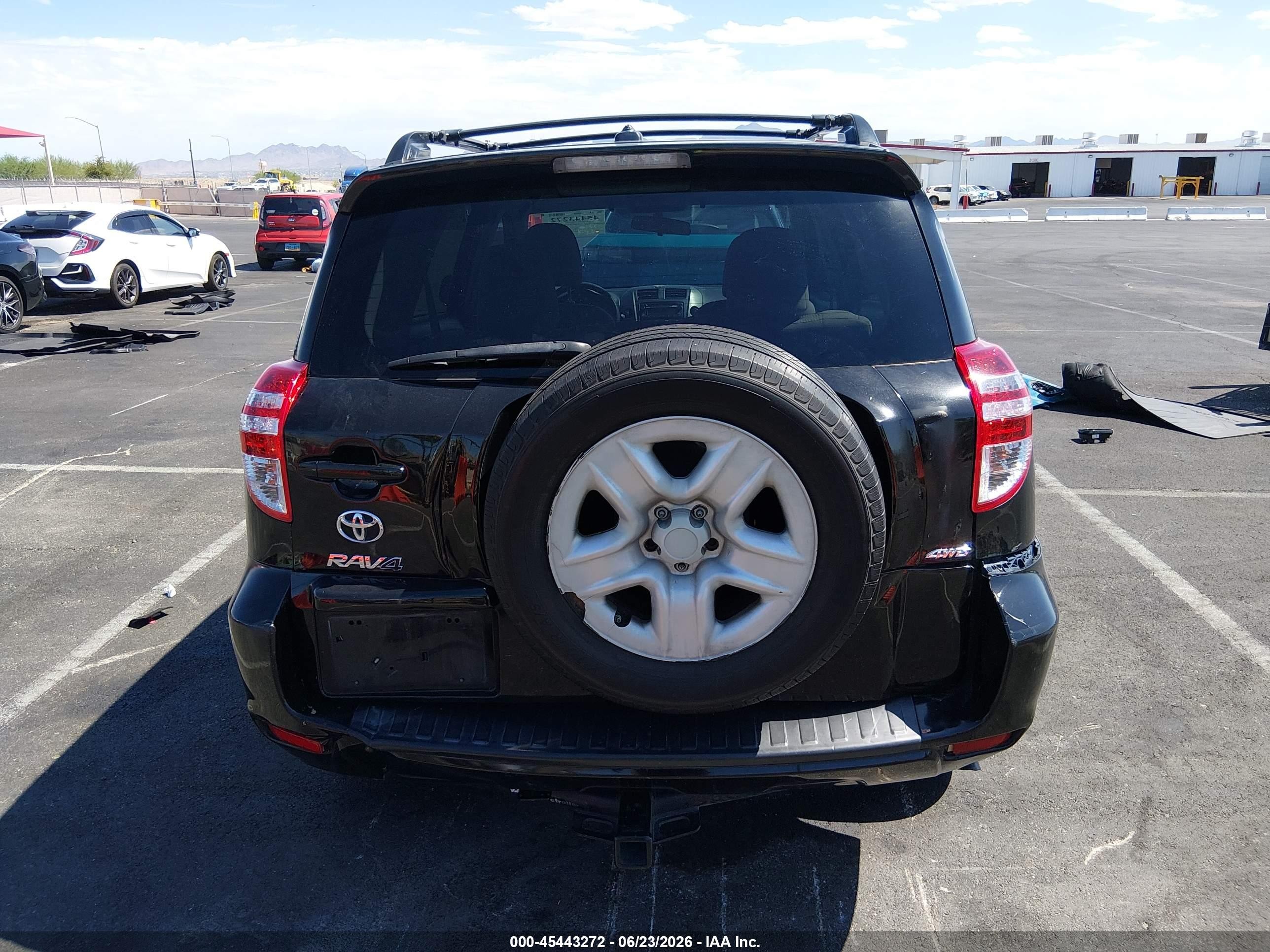 2012 Toyota Rav4 Base V6 Черный vin: 2T3BK4DV8CW084150