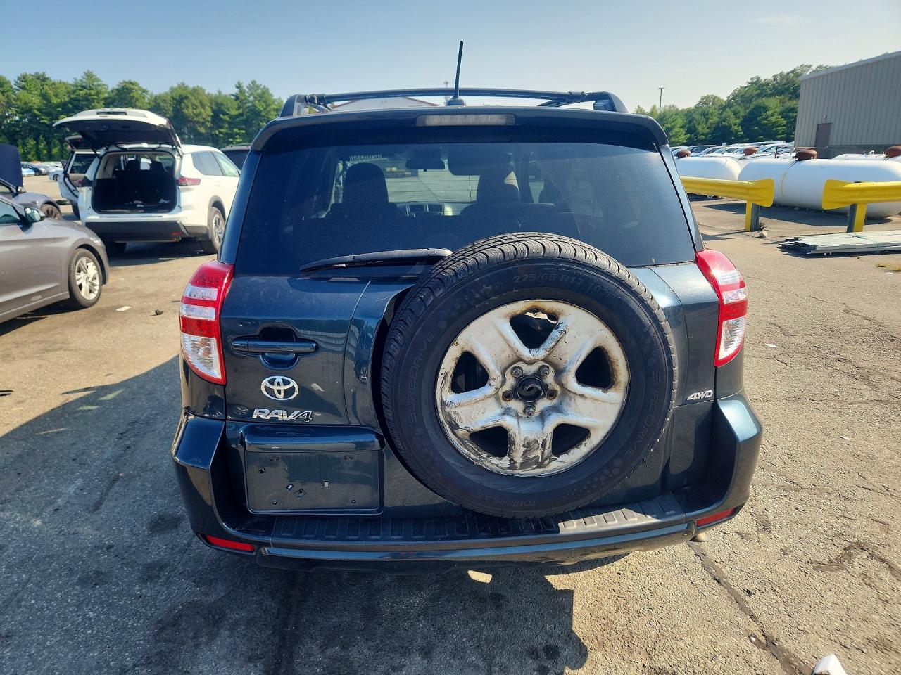 2011 Toyota Rav4 Base Gray vin: 2T3BK4DV9BW040642