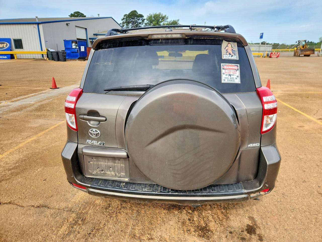 2011 Toyota Rav4 Base Коричневый vin: 2T3BK4DV9BW062091