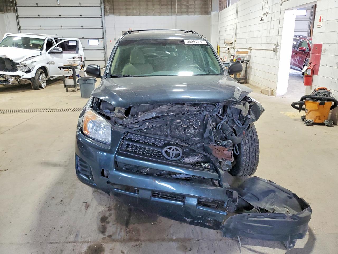 2010 Toyota Rav4 Base Green vin: 2T3BK4DVXAW023749