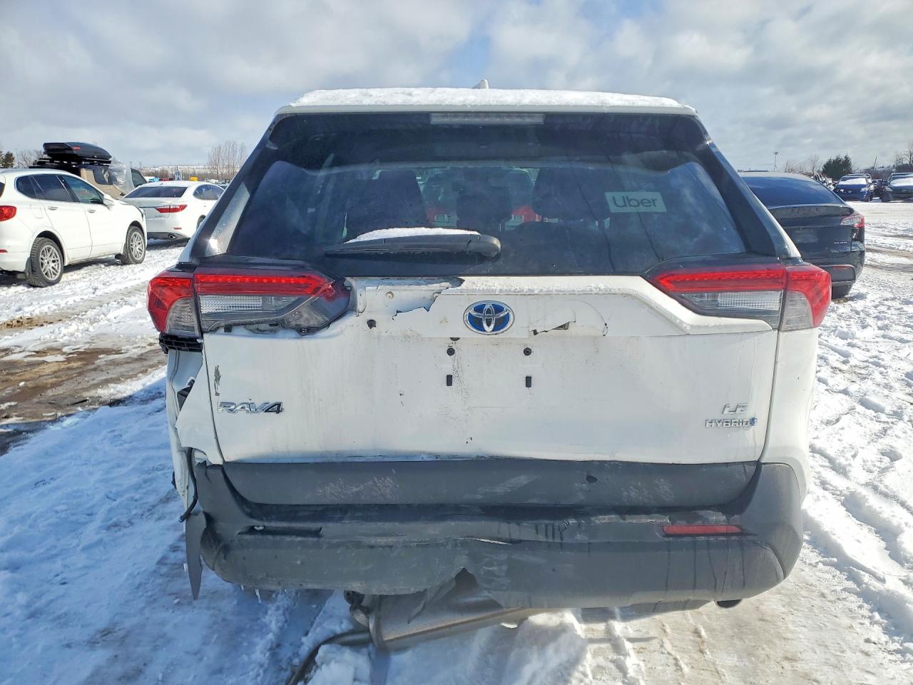 2024 Toyota Rav4 Le Белый vin: 2T3BWRFV0RW212923