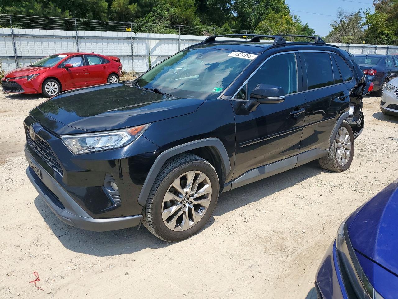 2019 Toyota Rav4 Xle Premium Black vin: 2T3C1RFV5KC007057