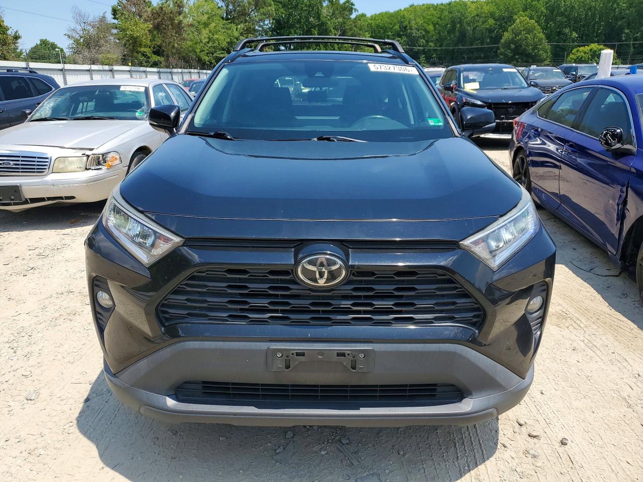 2019 Toyota Rav4 Xle Premium Black vin: 2T3C1RFV5KC007057