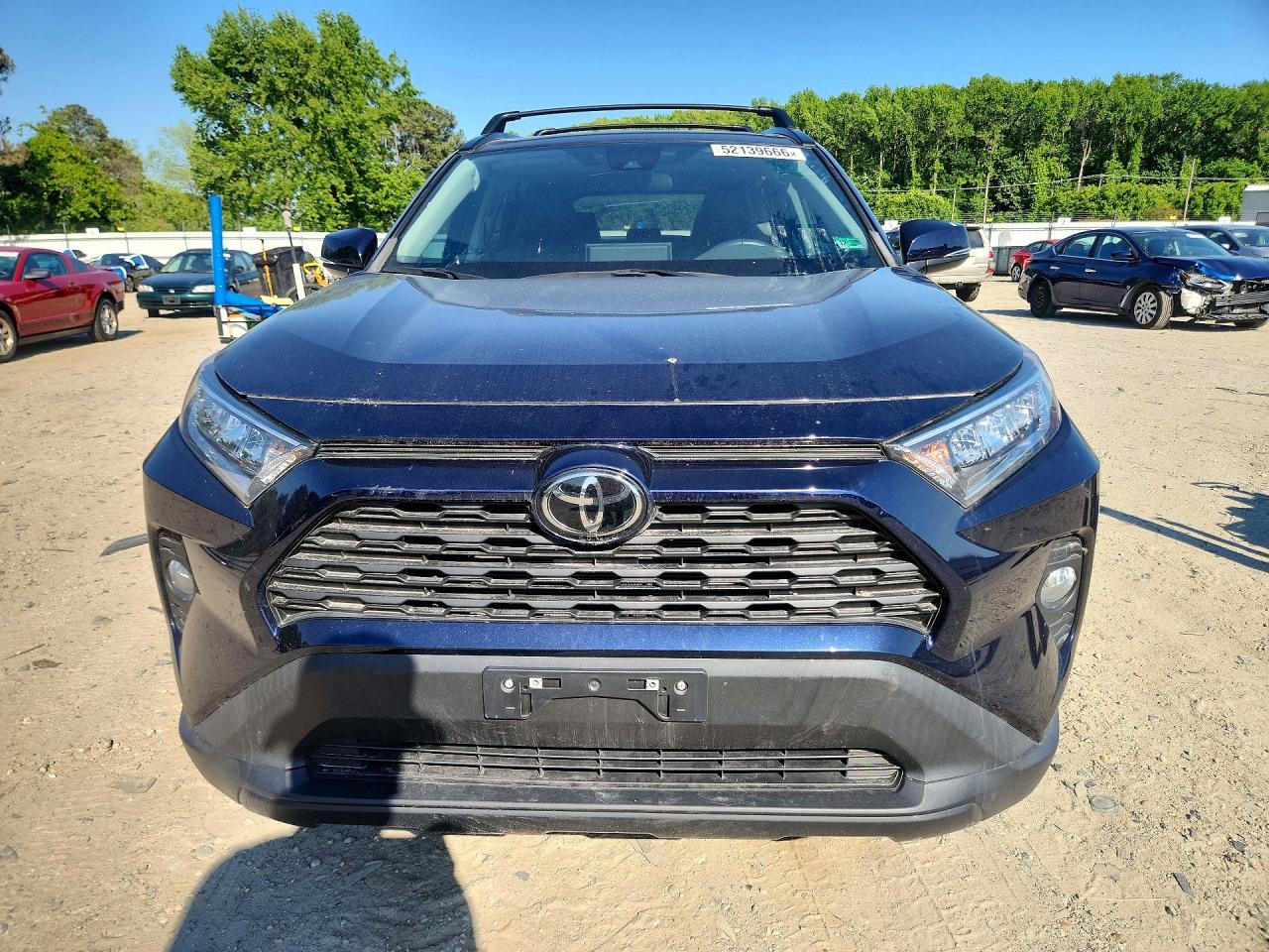 2021 Toyota Rav4 Xle Premium Blue vin: 2T3C1RFV7MW142087