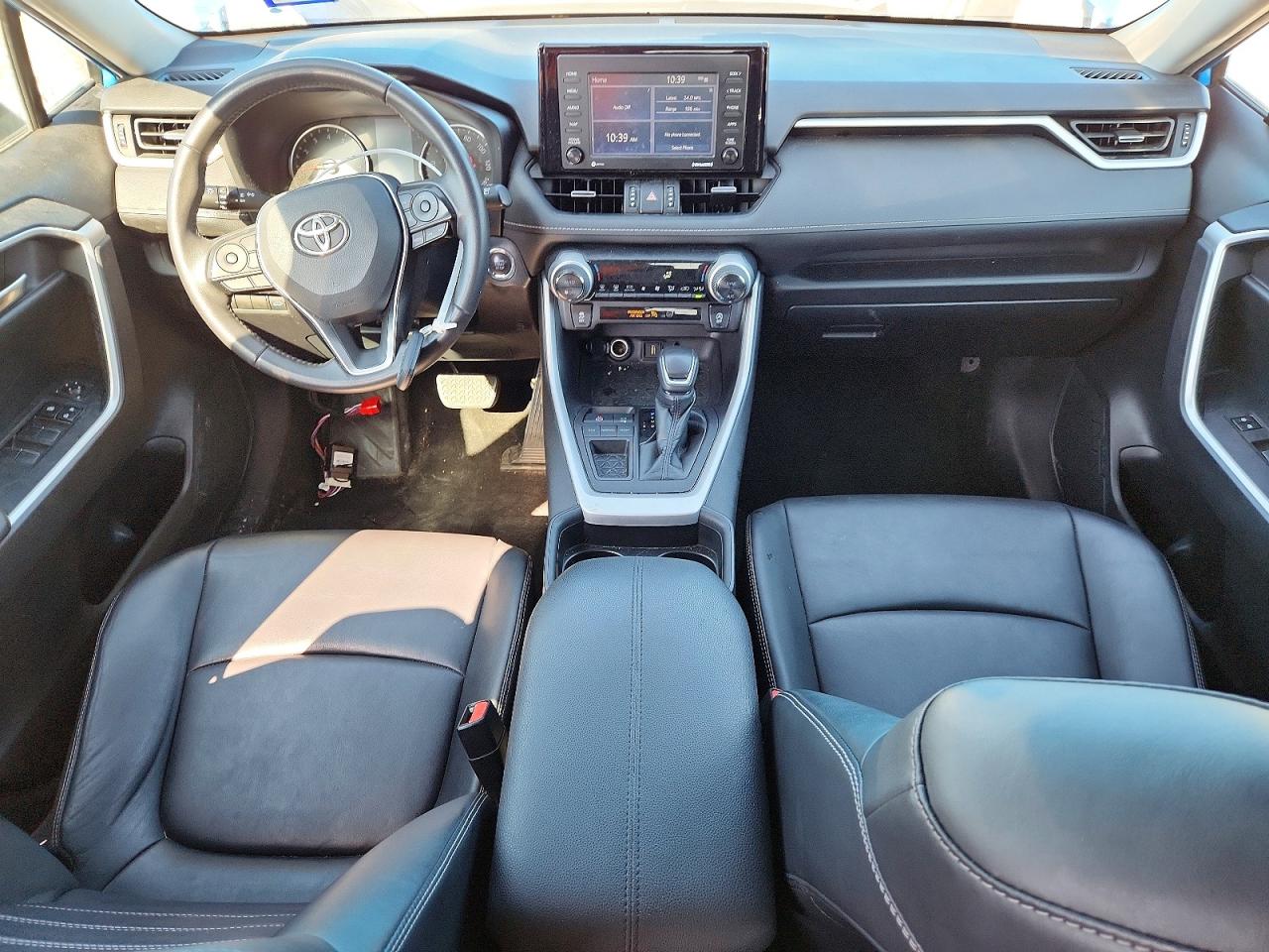 2021 Toyota Rav4 Xle Premium Синий vin: 2T3C1RFV8MW176121