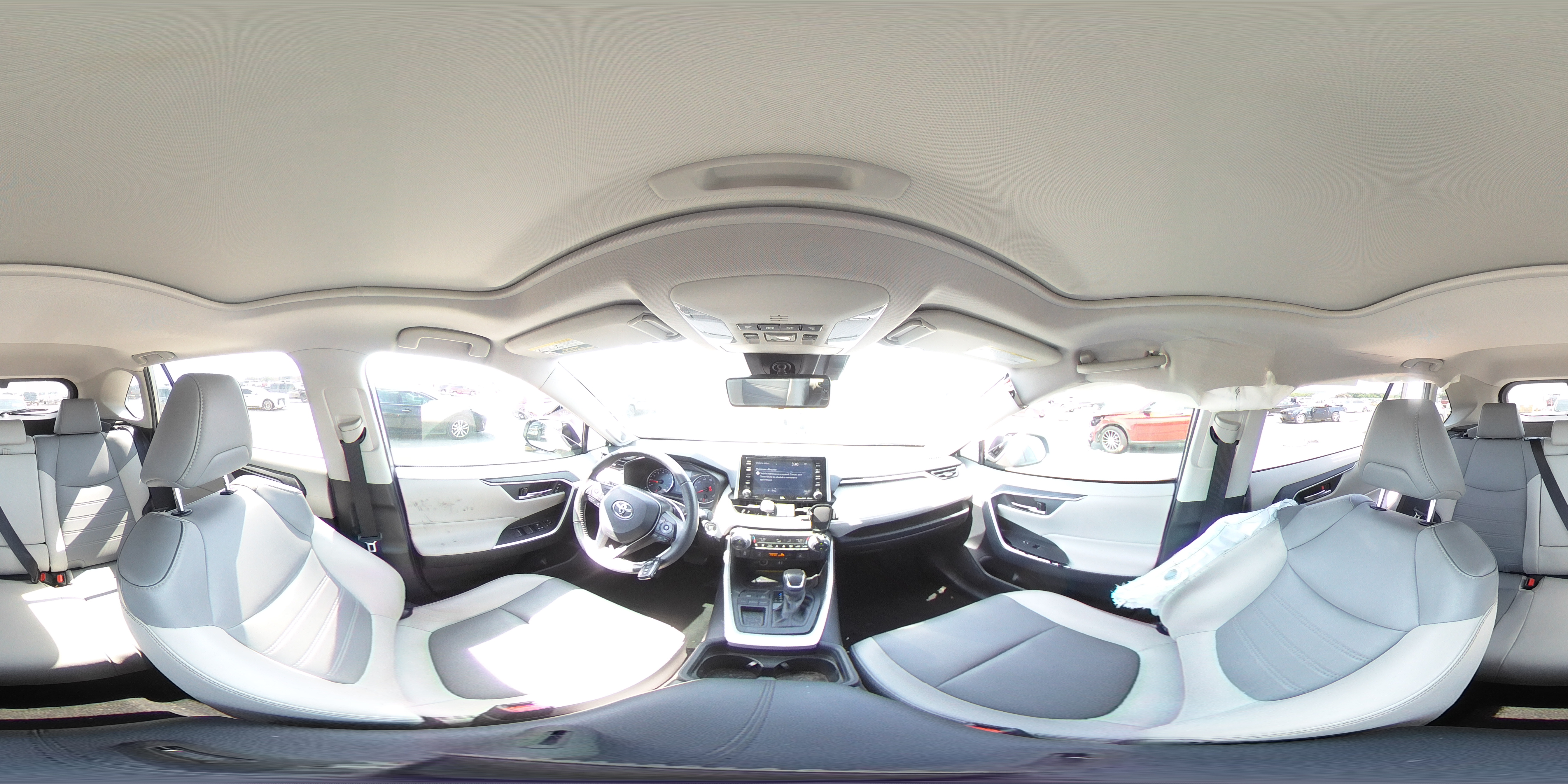 2019 Toyota Rav4 Xle Premium Серебряный vin: 2T3C1RFV9KW051724