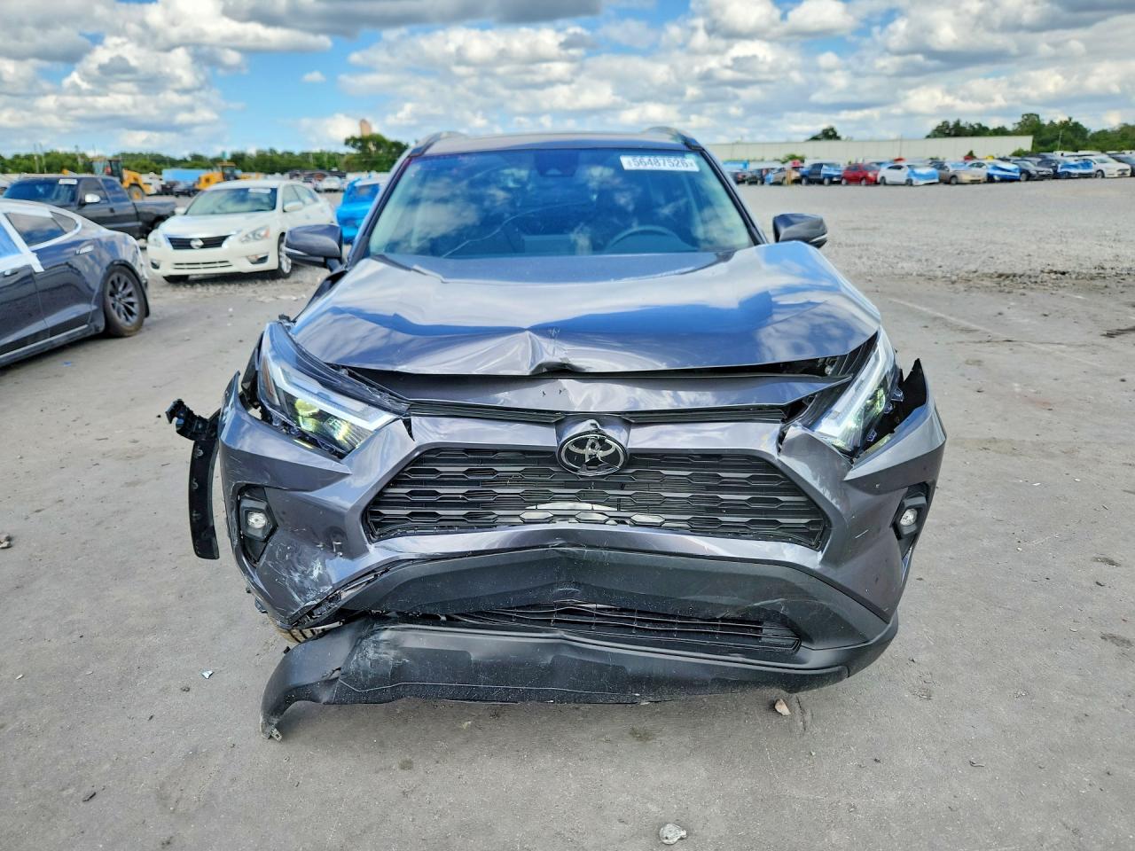 2022 Toyota Rav4 Xle Premium Charcoal vin: 2T3C1RFV9NC196624