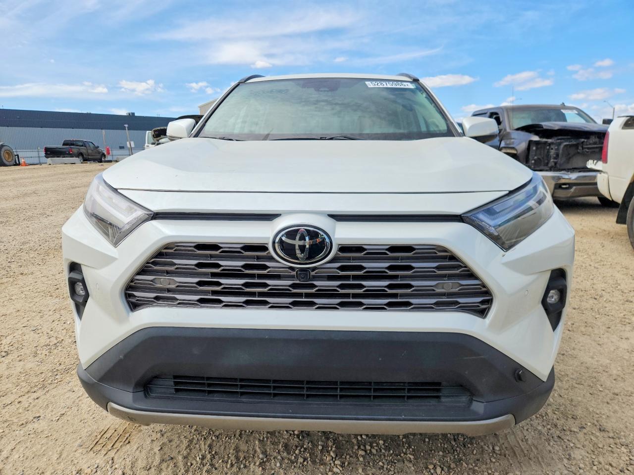 2025 Toyota Rav4 Limited Белый vin: 2T3D1RFV5SW515127