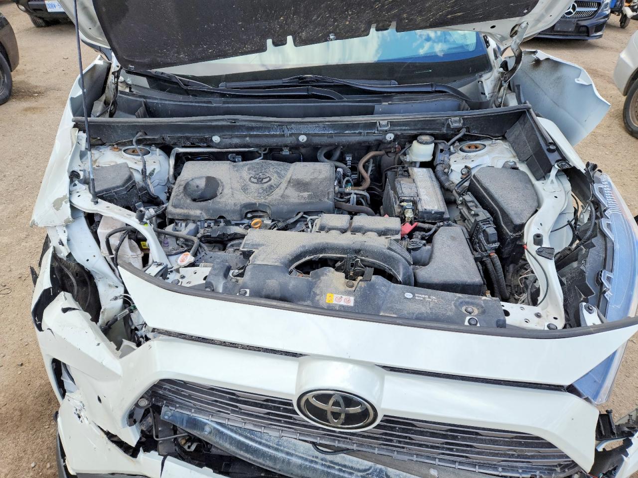 2019 Toyota Rav4 Limited White vin: 2T3D1RFV6KW008804
