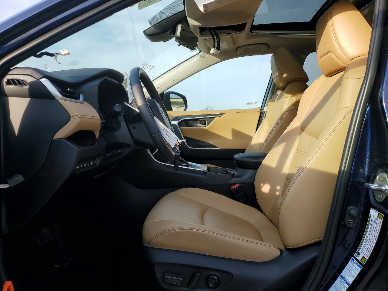 2019 Toyota Rav4 Limited Синий vin: 2T3D1RFV6KW019351