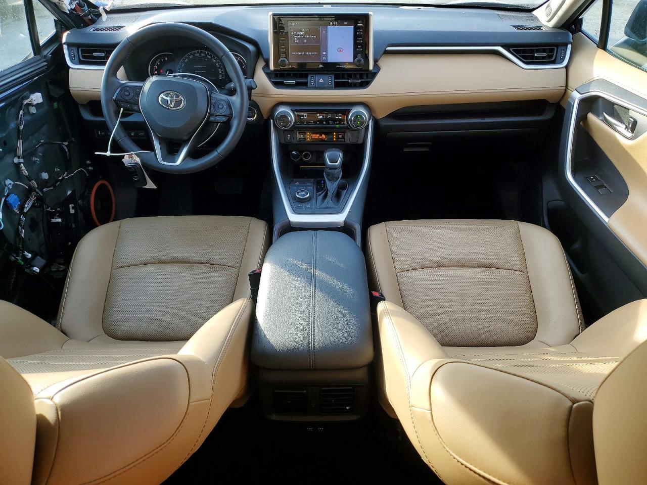 2019 Toyota Rav4 Limited Синий vin: 2T3D1RFV6KW019351