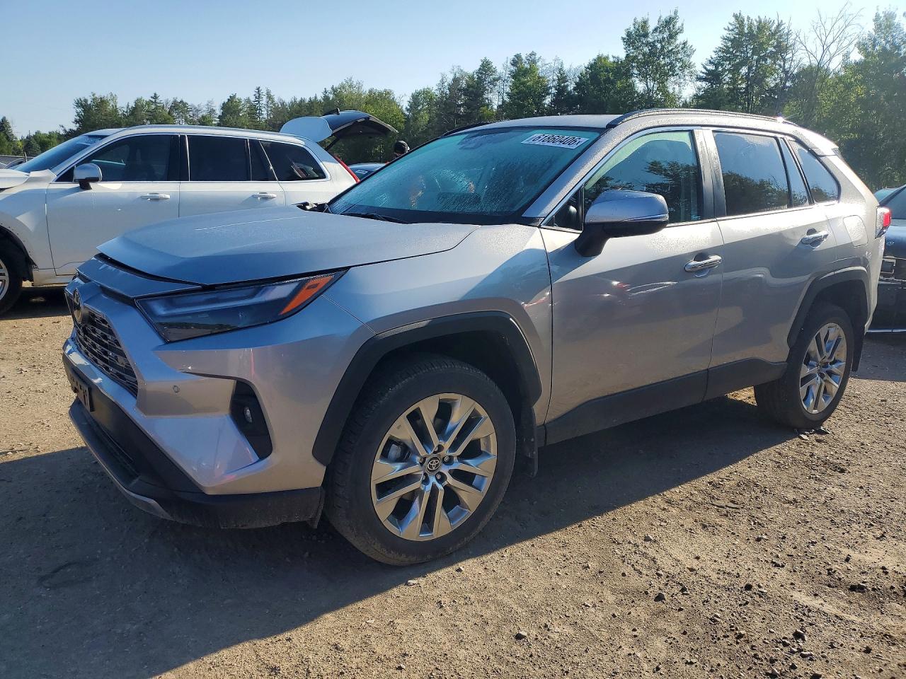2023 Toyota Rav4 Limited Серебряный vin: 2T3D1RFV6PC369975
