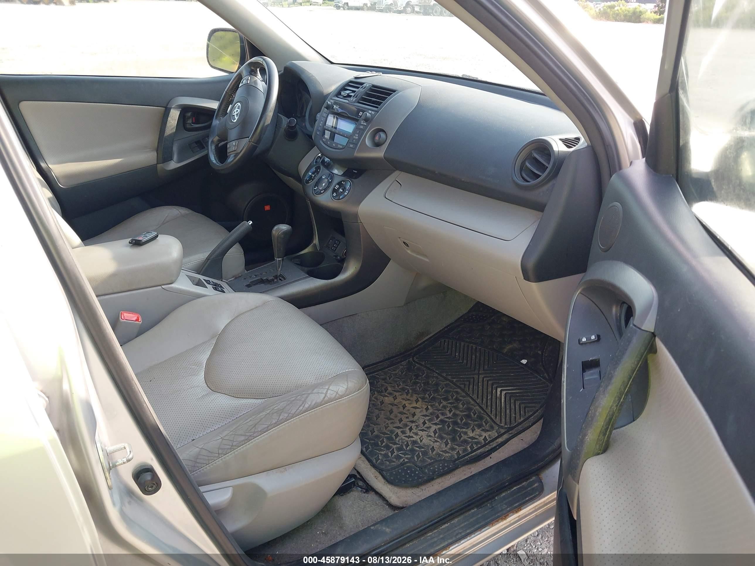 2010 Toyota Rav4 Limited Silver vin: 2T3DF4DV0AW029959