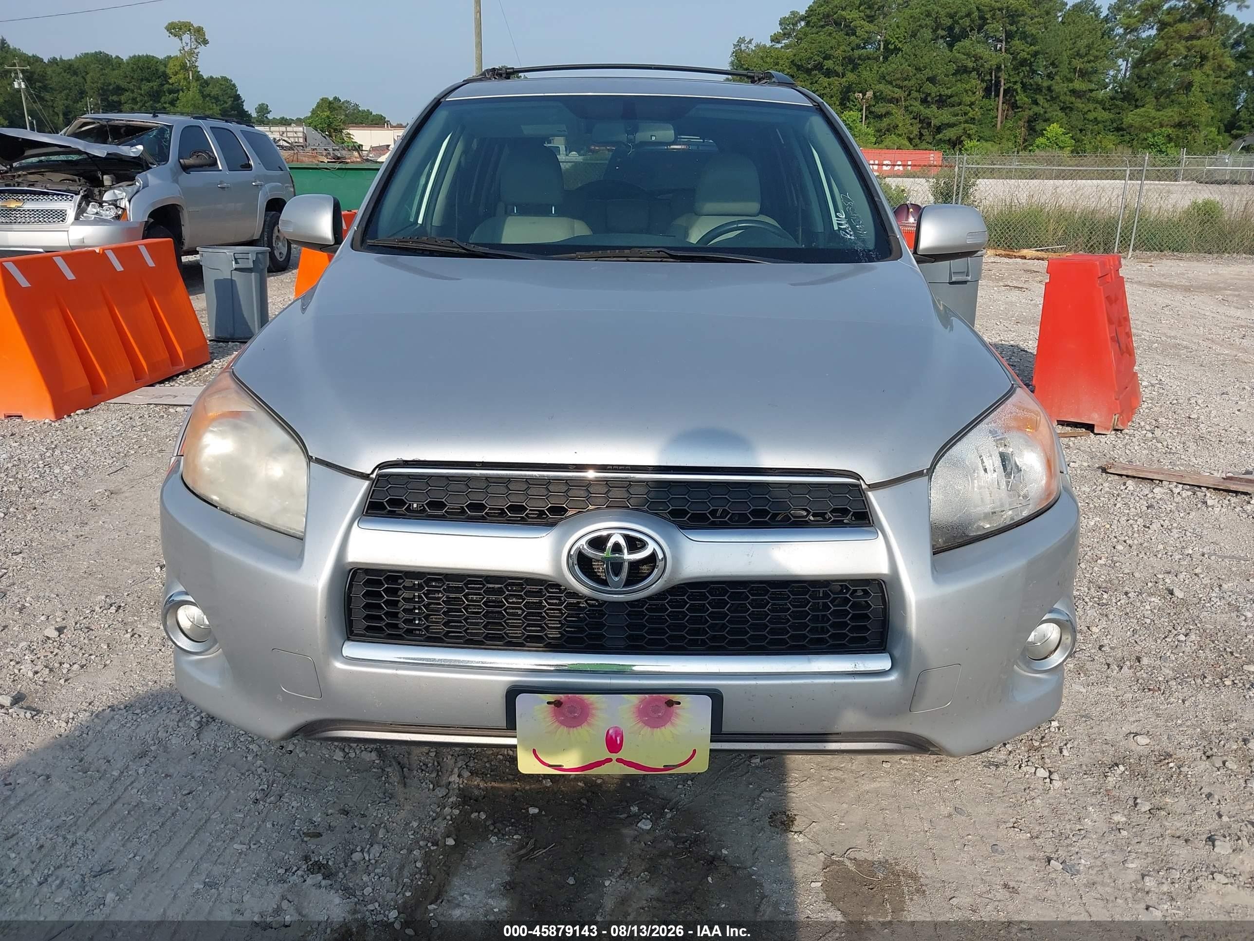 2010 Toyota Rav4 Limited Silver vin: 2T3DF4DV0AW029959