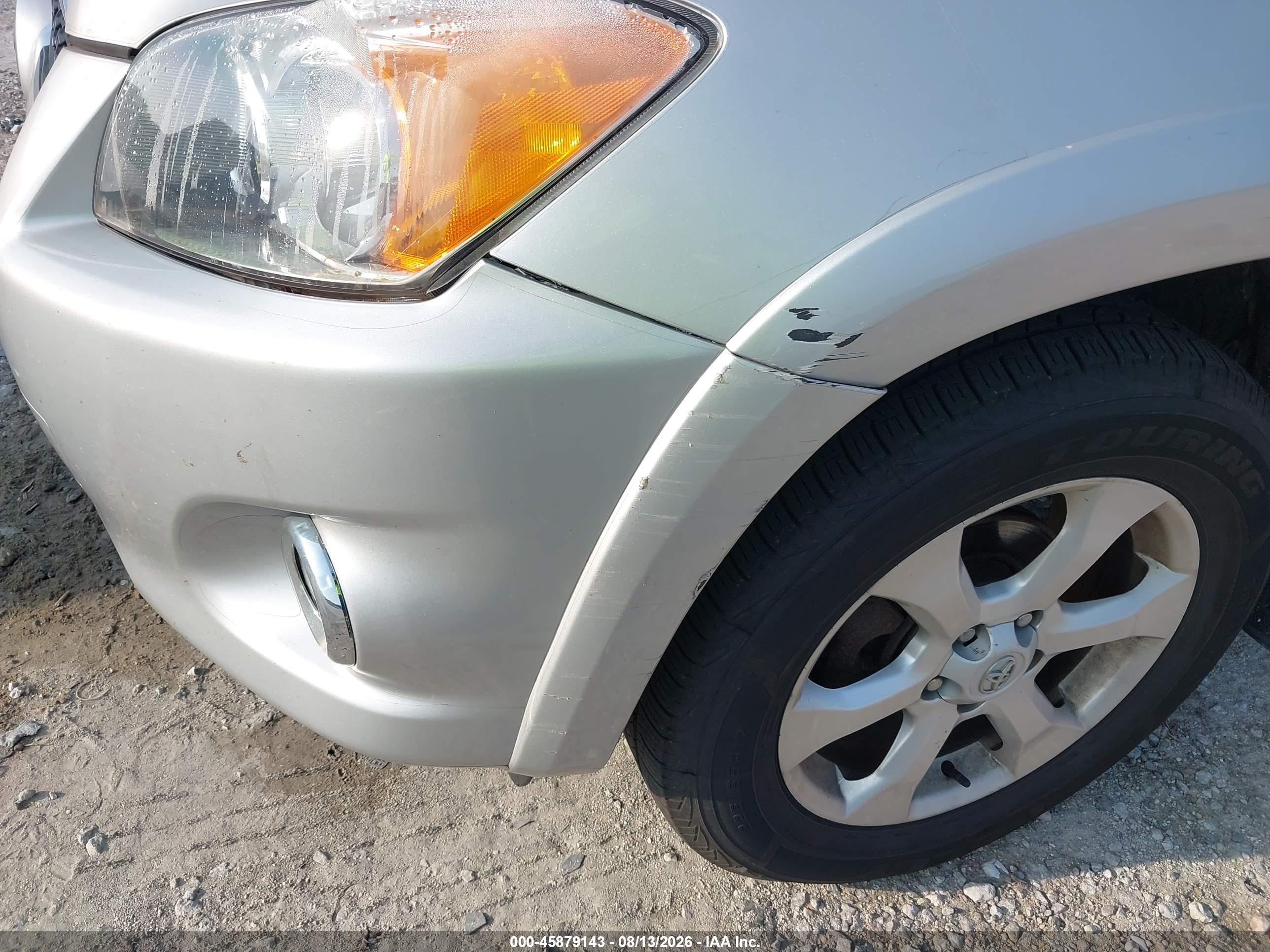 2010 Toyota Rav4 Limited Silver vin: 2T3DF4DV0AW029959