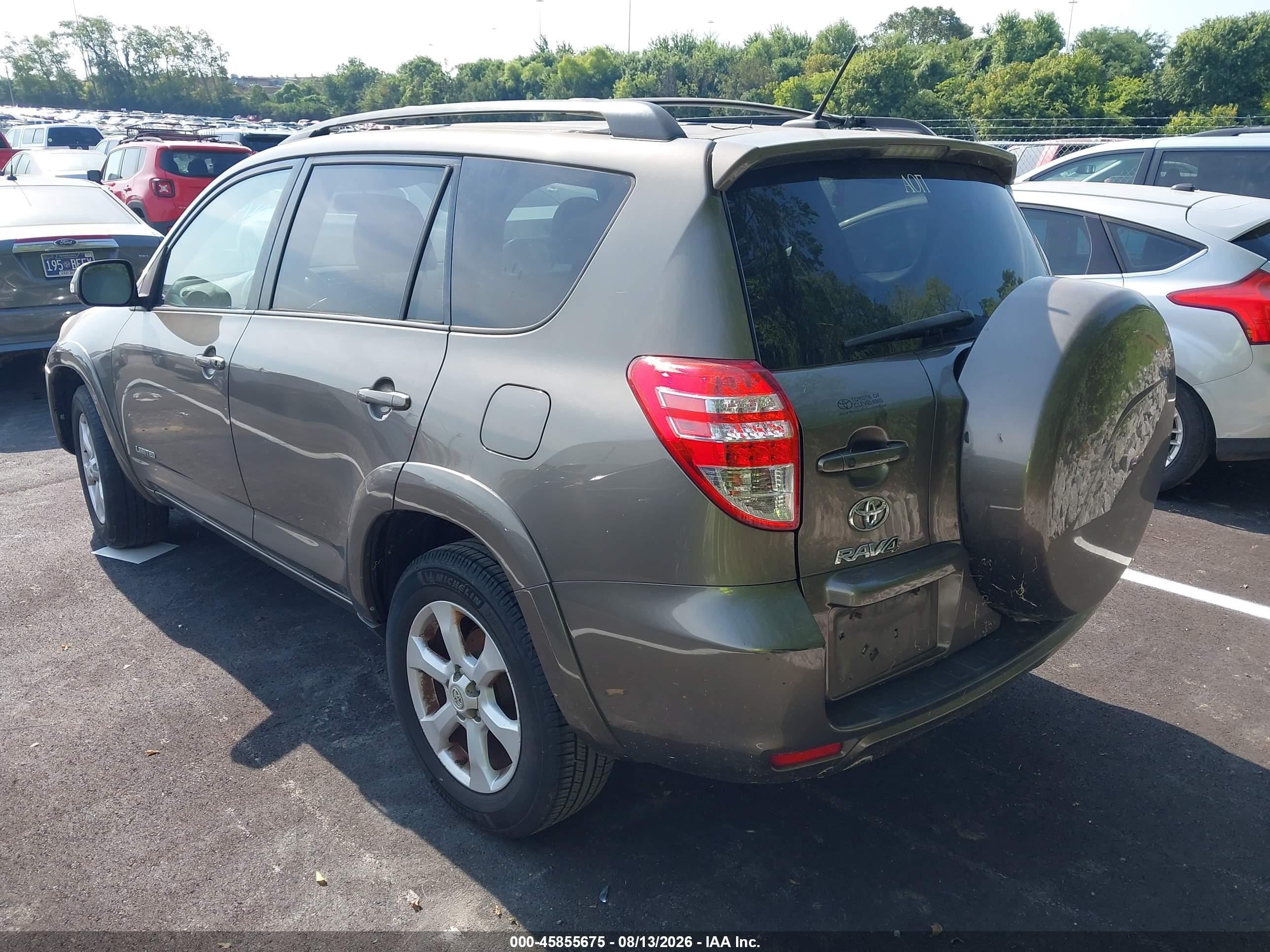 2011 Toyota Rav4 Limited Brown vin: 2T3DF4DV0BW111997