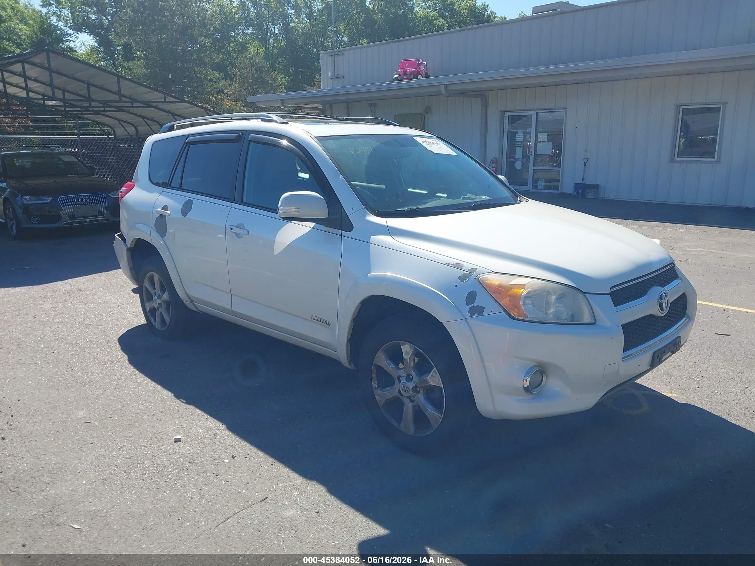 2012 Toyota Rav4 Limited White vin: 2T3DF4DV0CW199922